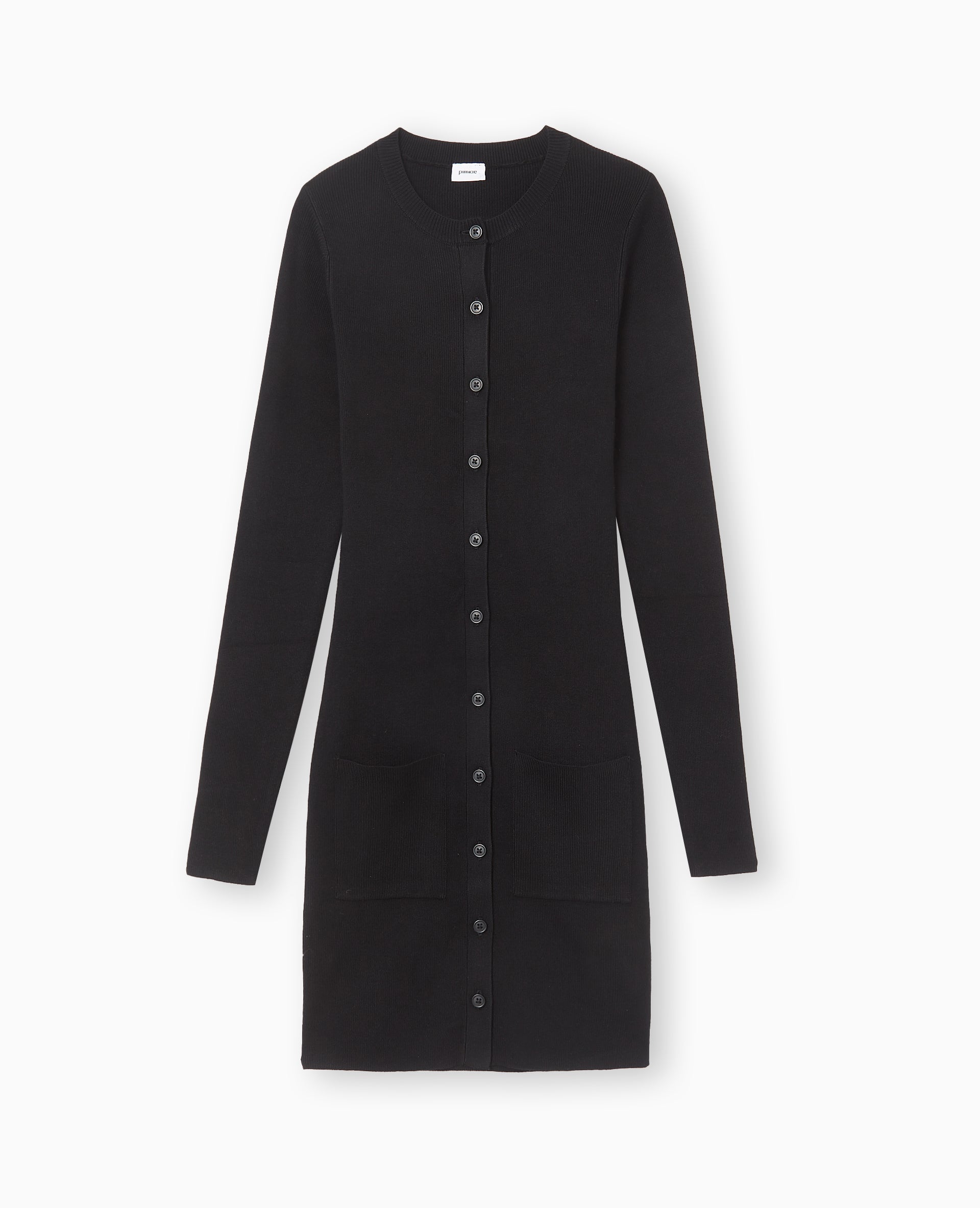 Robe boutonnée en maille