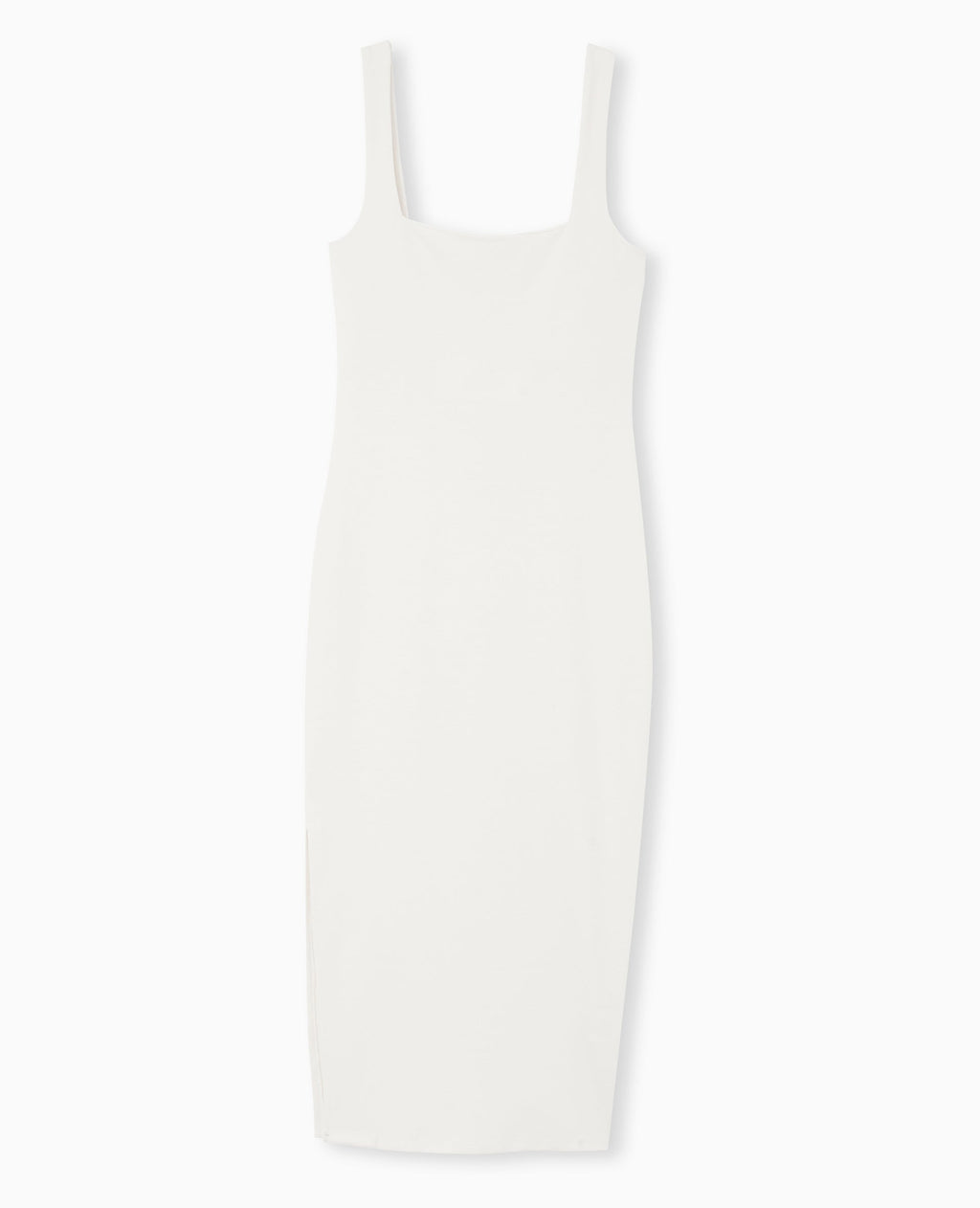 Robe longue et moulante en maille