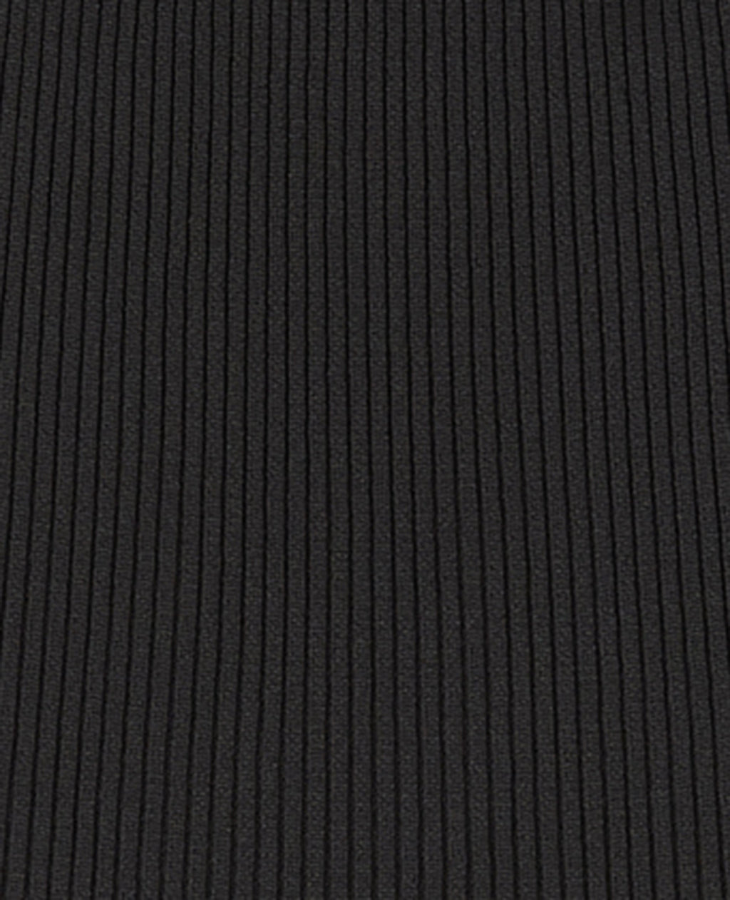 Robe courte patineuse en maille côtelée