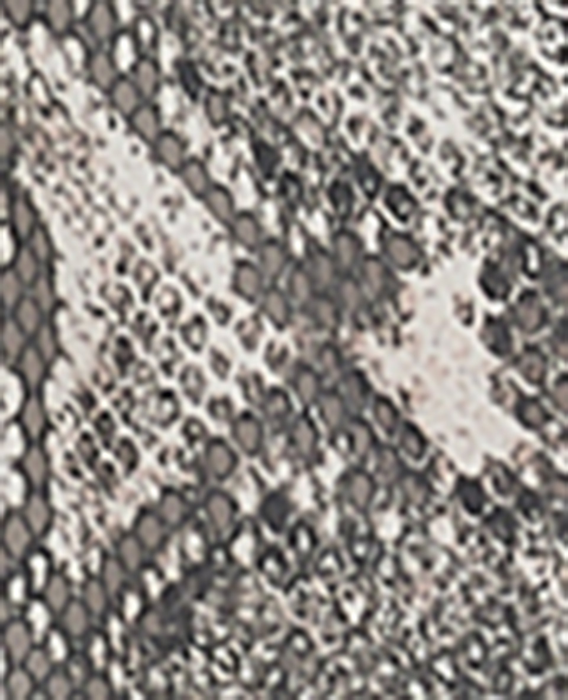 Robe longue à bretelles col bénitier motif python