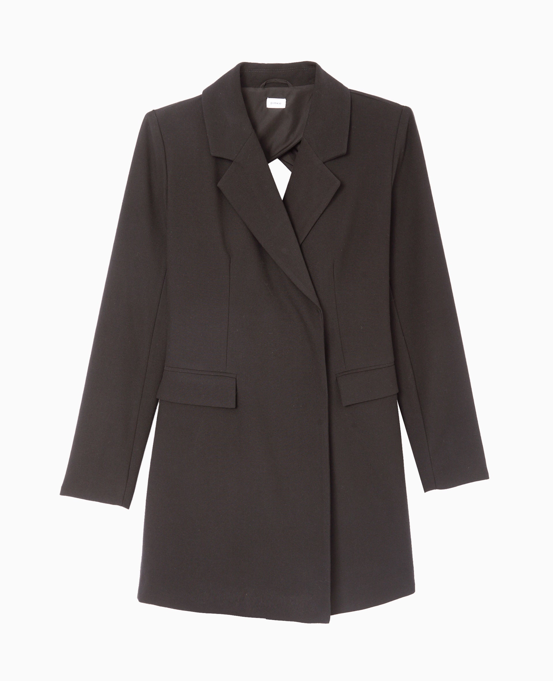 Robe blazer dos-nu