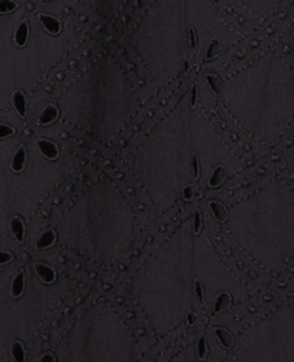 Robe longue en broderie anglaise bretelles croisées