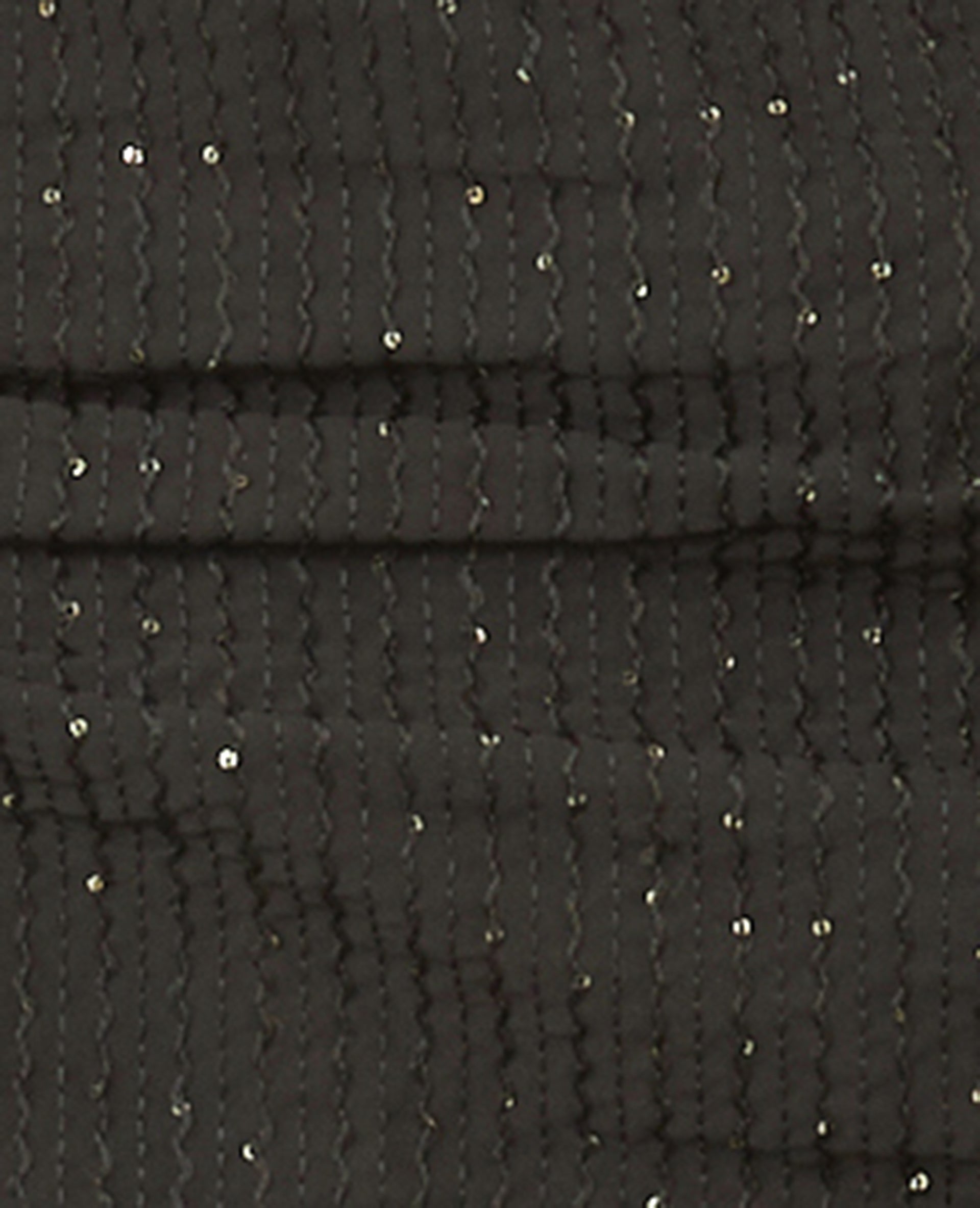 Robe courte en tissu fantaisie avec sequins