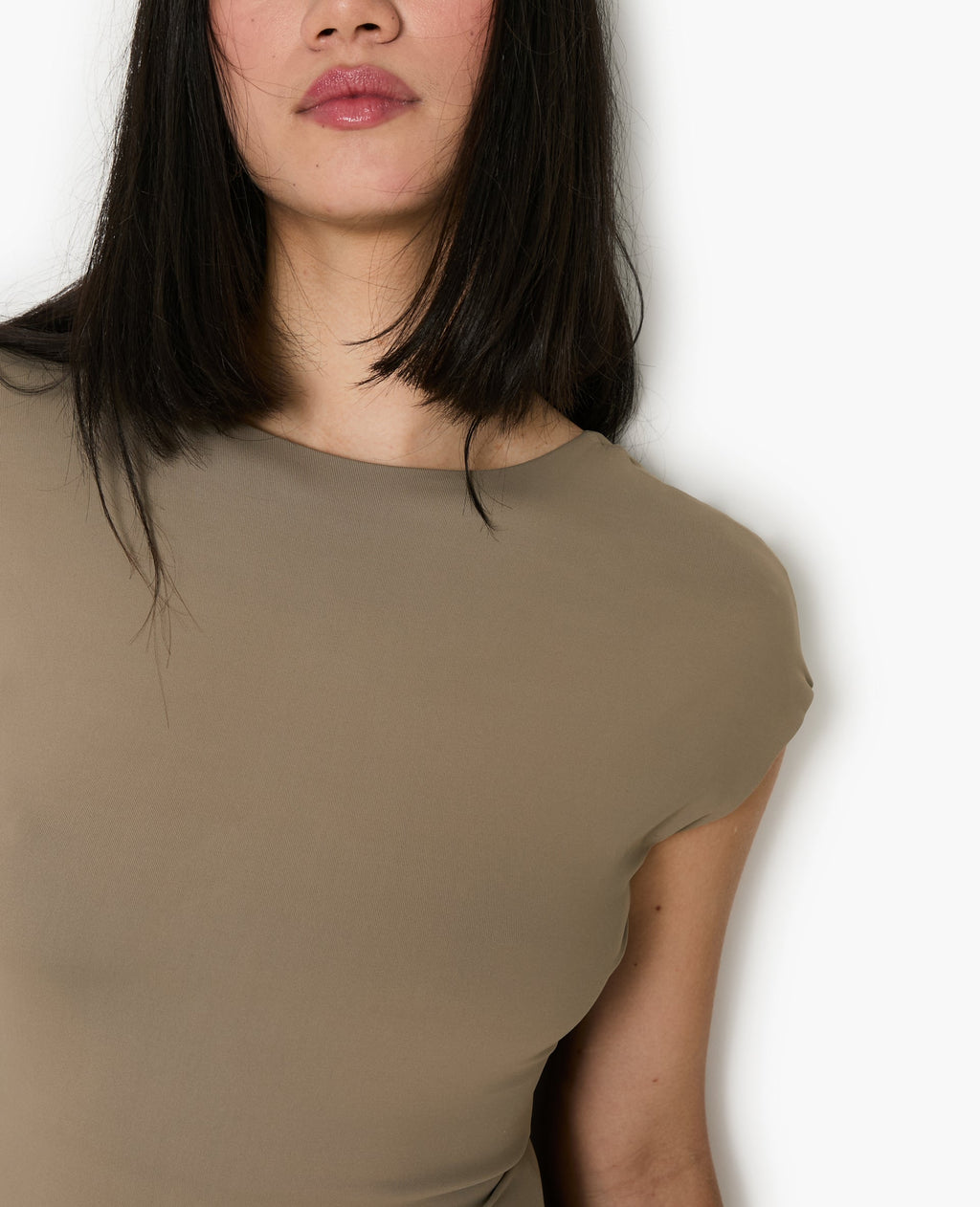 Robe patineuse avec dos nu
