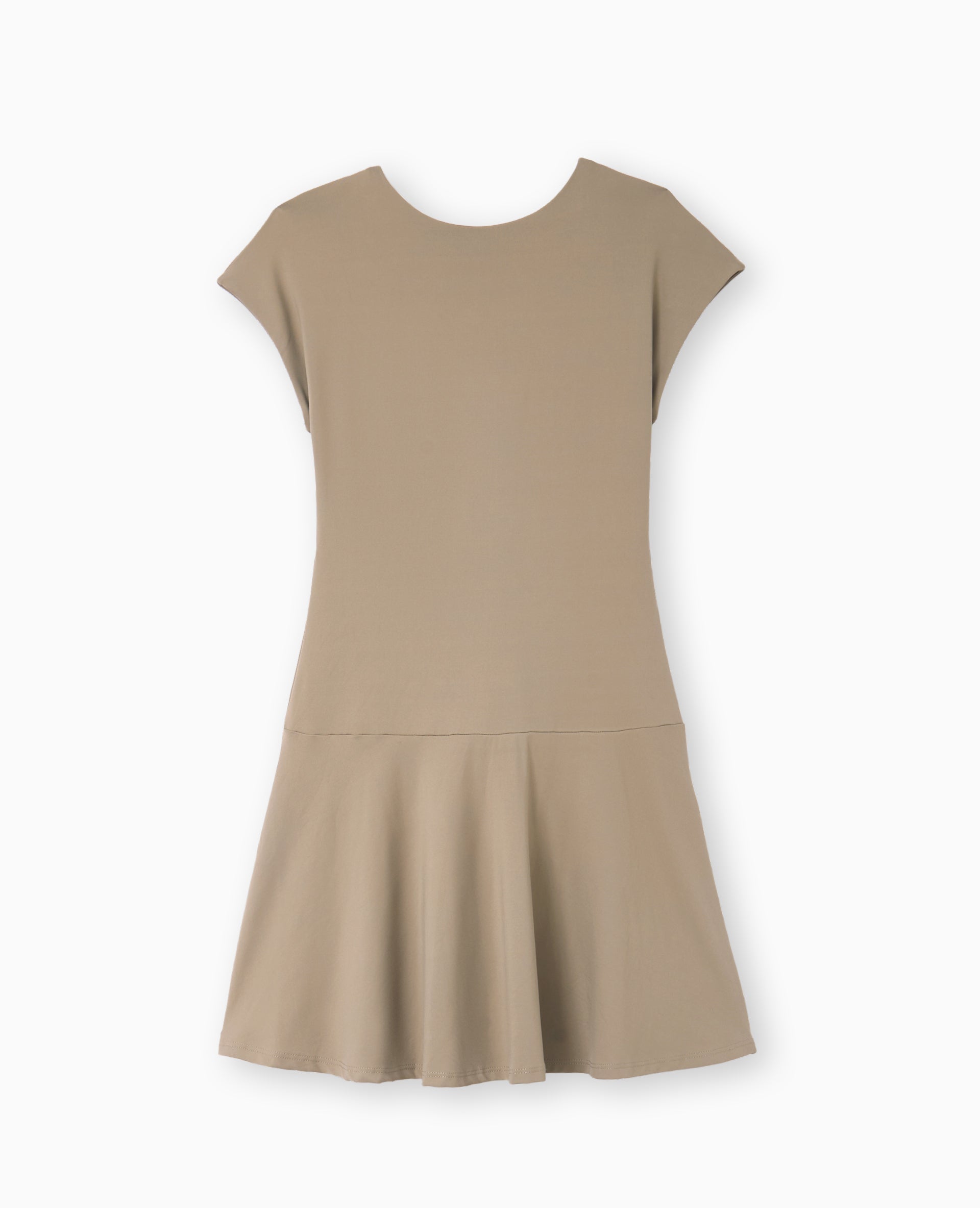 Robe patineuse avec dos nu