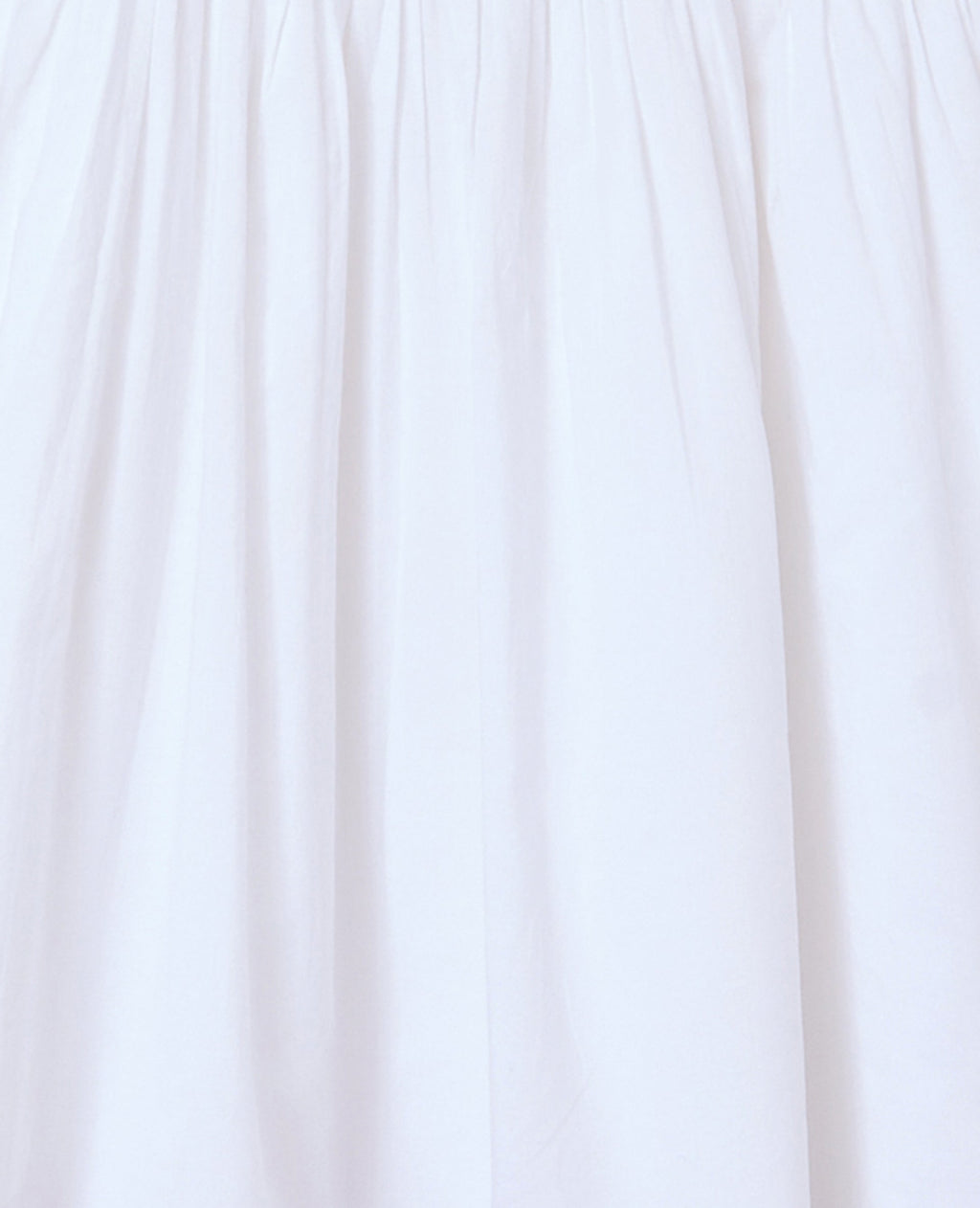 Robe courte en popeline avec manches ballons