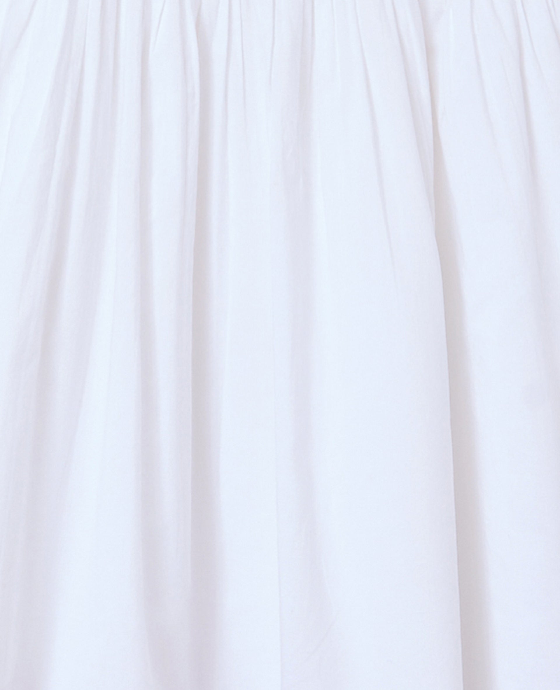 Robe courte en popeline avec manches ballons