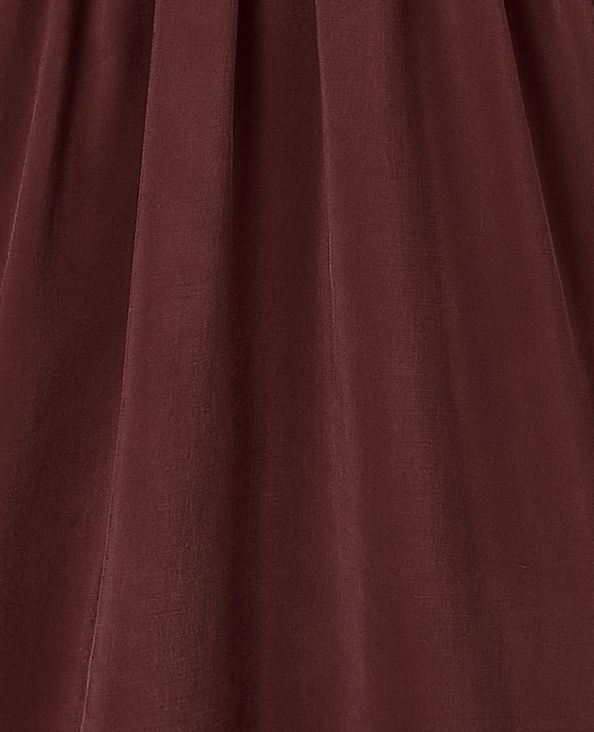 Robe courte avec taille élastiquée en tissu fluide