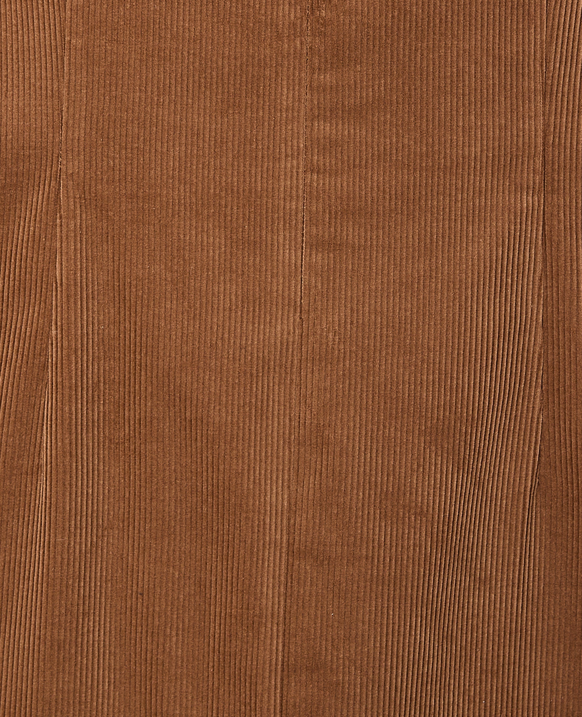 Robe courte larges emmanchures en velours côtelé