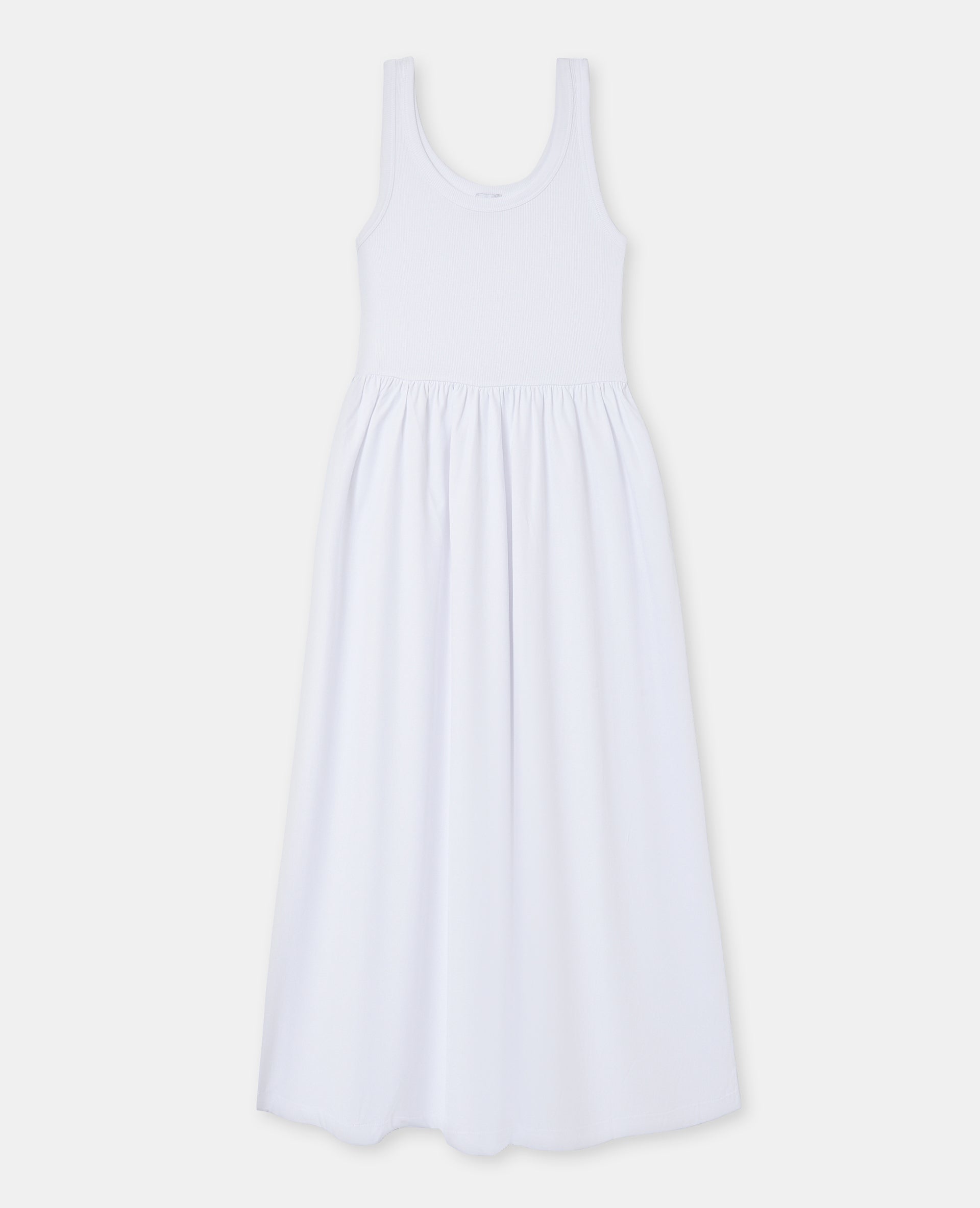 Robe longue haut débardeur et bas évasé