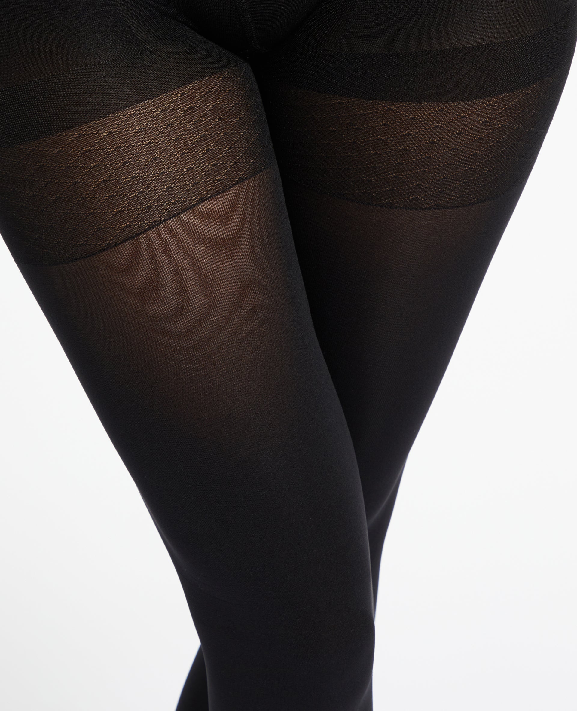 Collants opaques push up