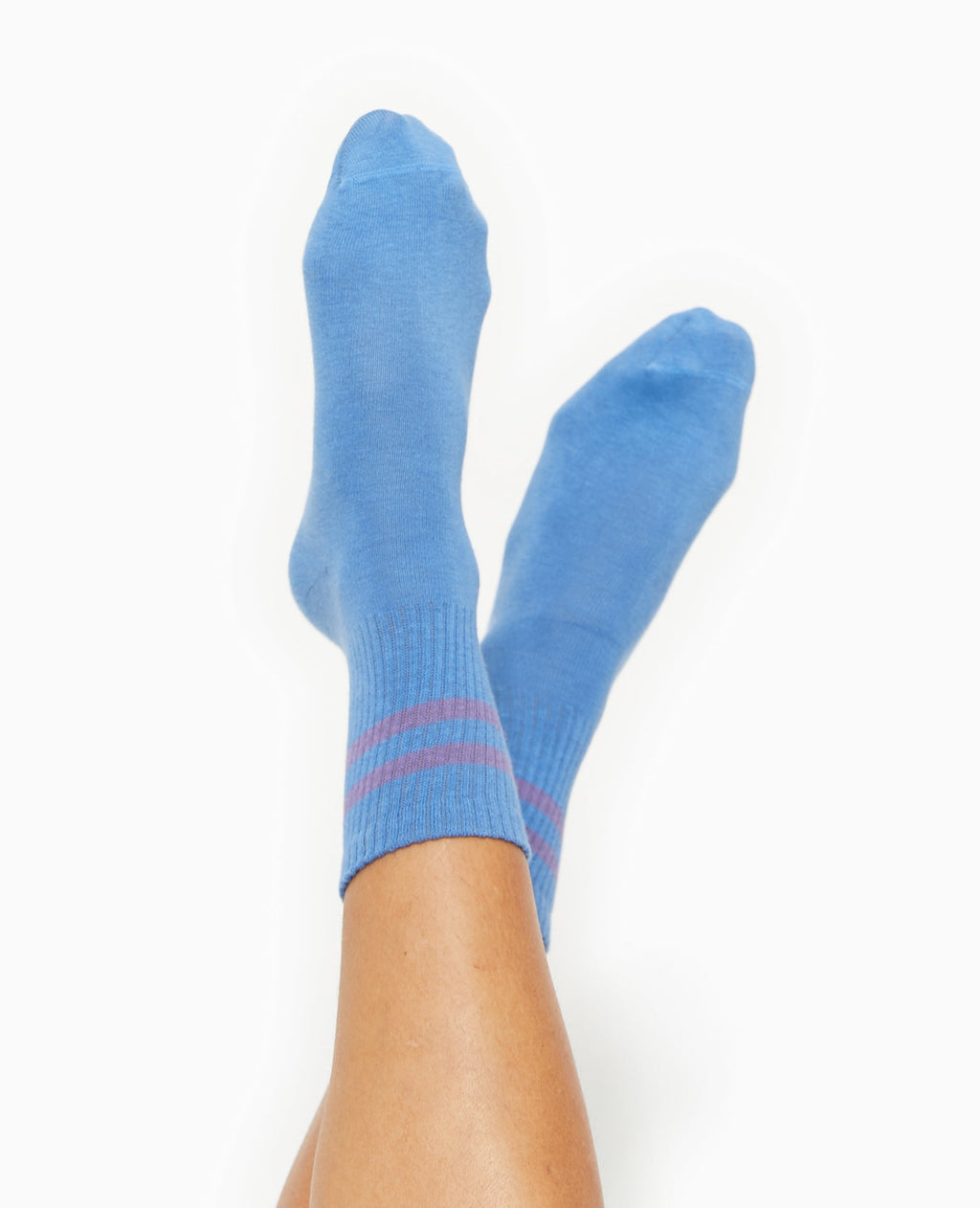 Paire de chaussettes avec bandes
