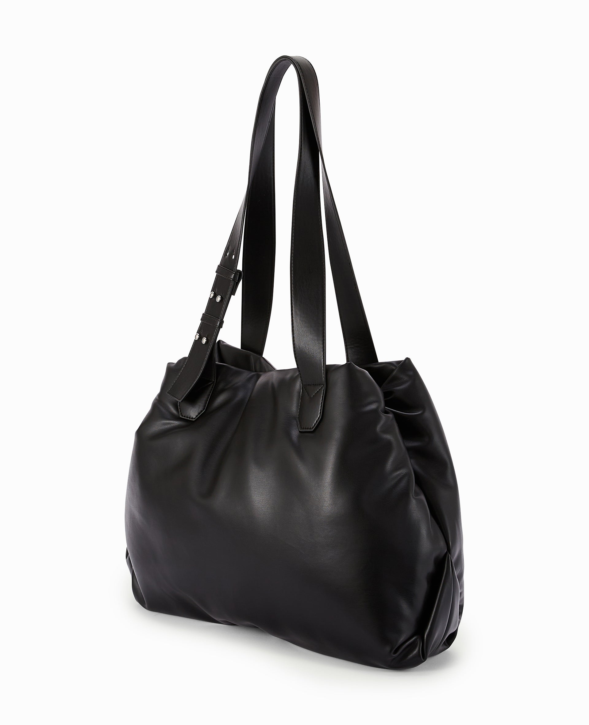 Grand sac cabas effet matelassé
