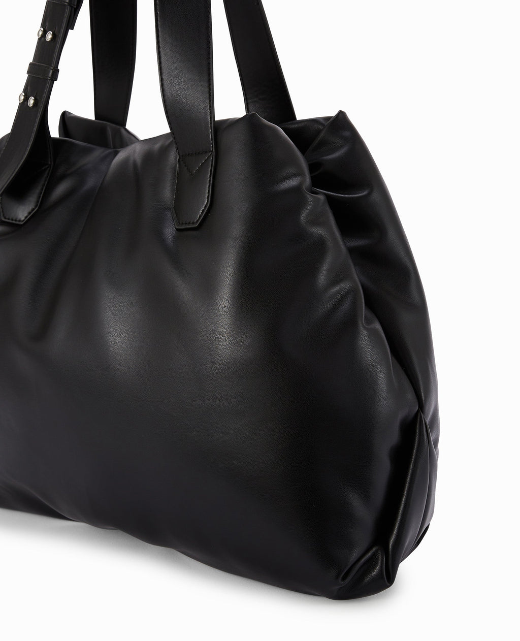Grand sac cabas effet matelassé