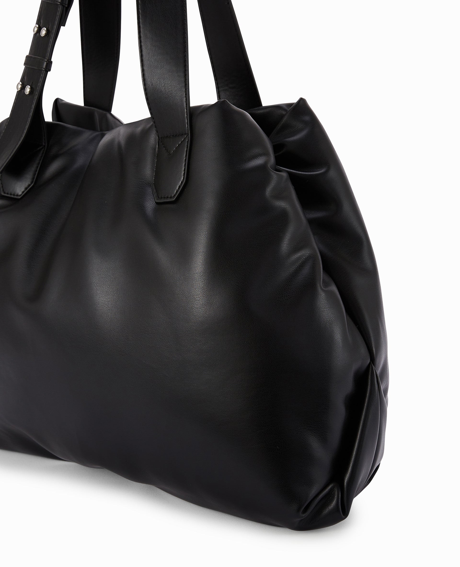 Grand sac cabas effet matelassé