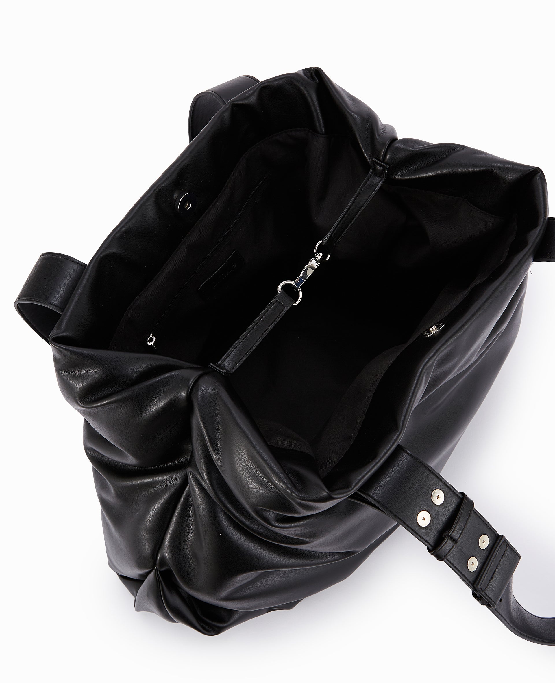 Grand sac cabas effet matelassé