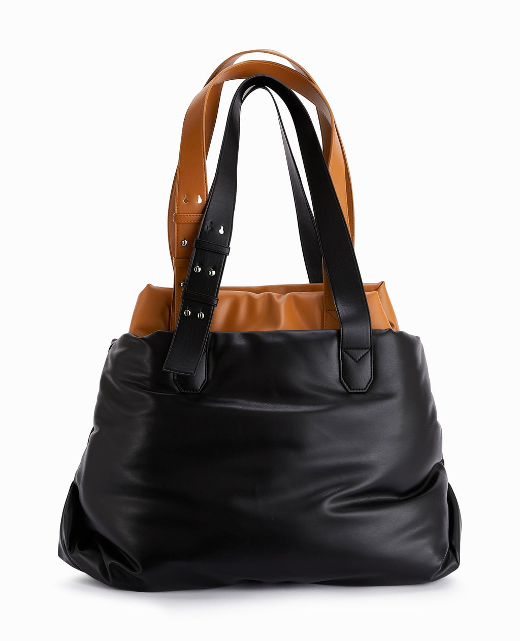 Grand sac cabas effet matelassé