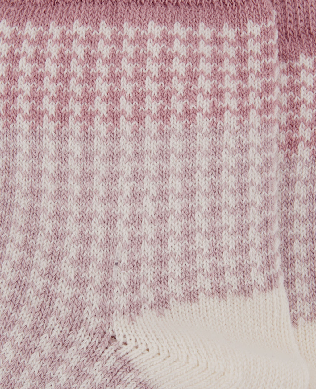 Paire de chaussettes motif pied-de-poule