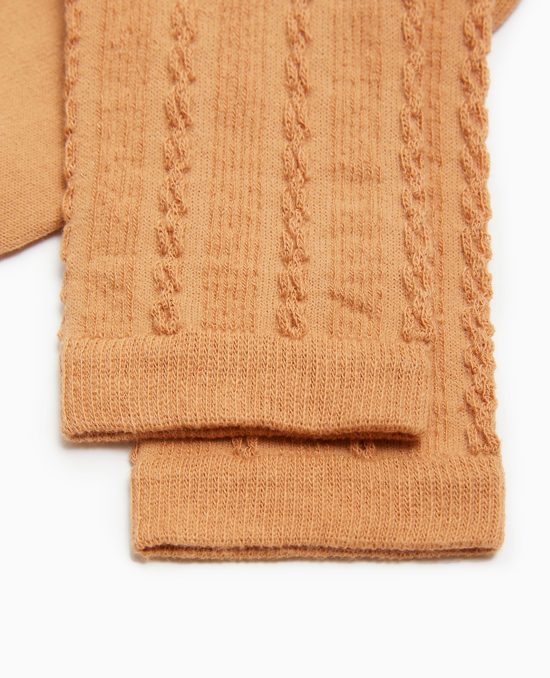 Chaussettes en maille fantaisie