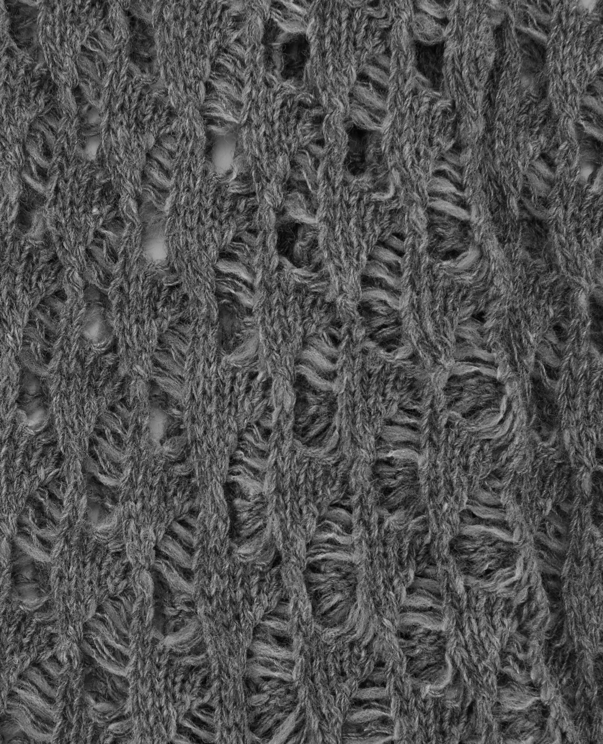 Paire de chaussettes hautes en maille ajourée