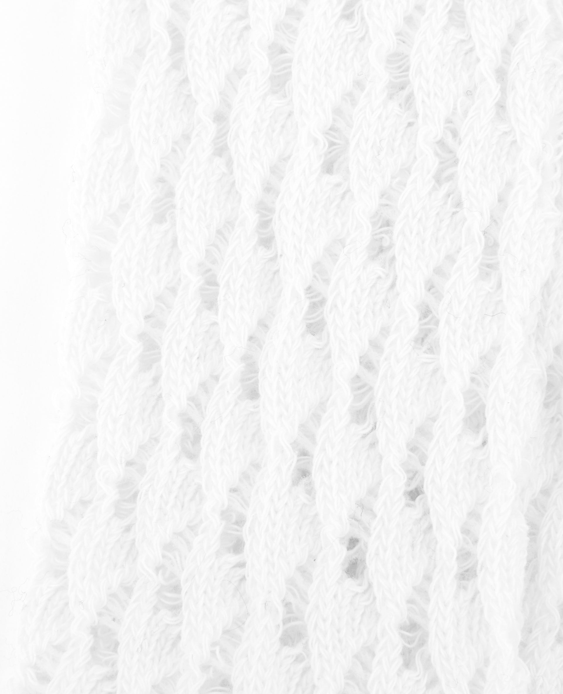 Paire de chaussettes hautes en maille ajourée