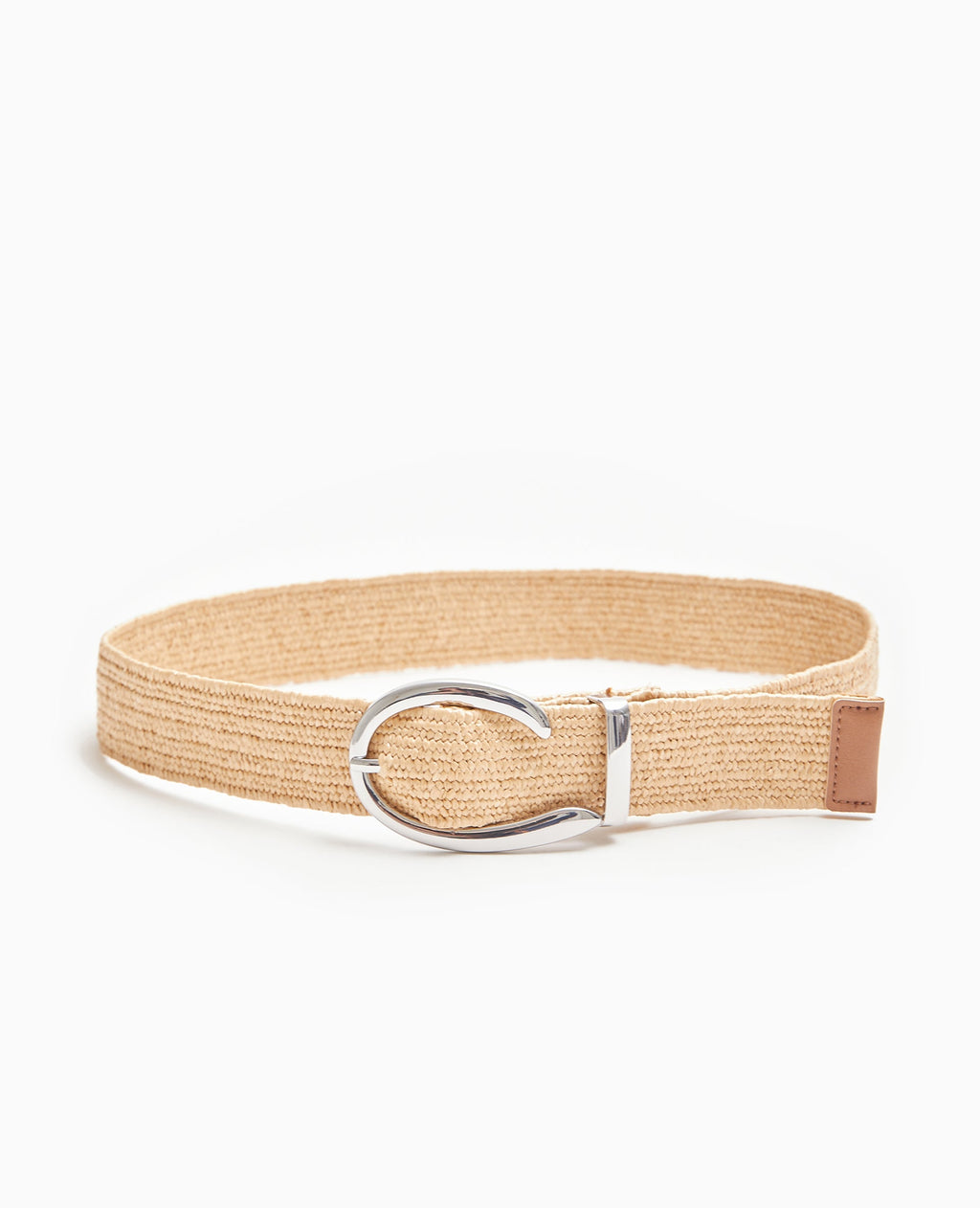 Ceinture en paille élastiquée