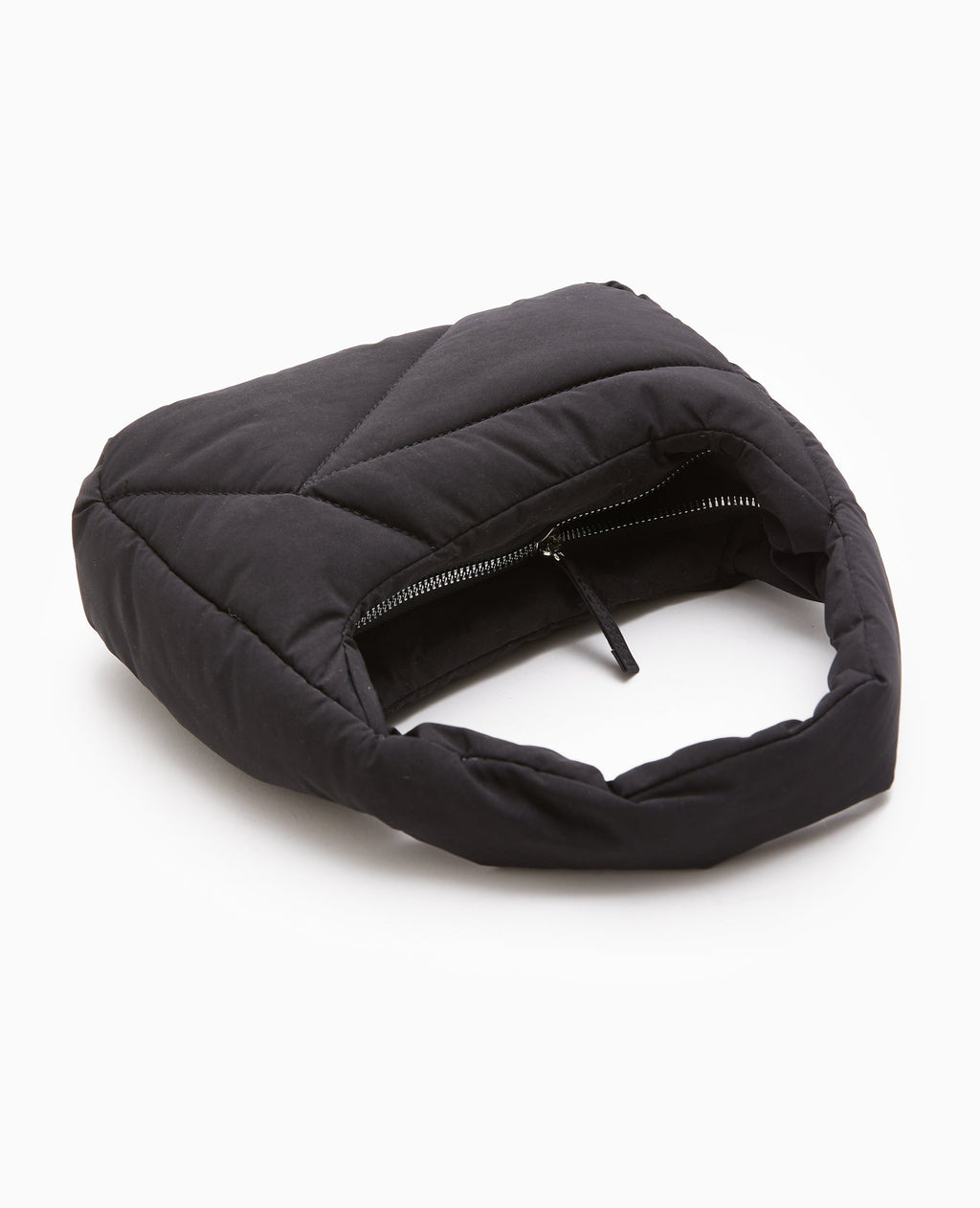 Sac effet matelassé porté épaule