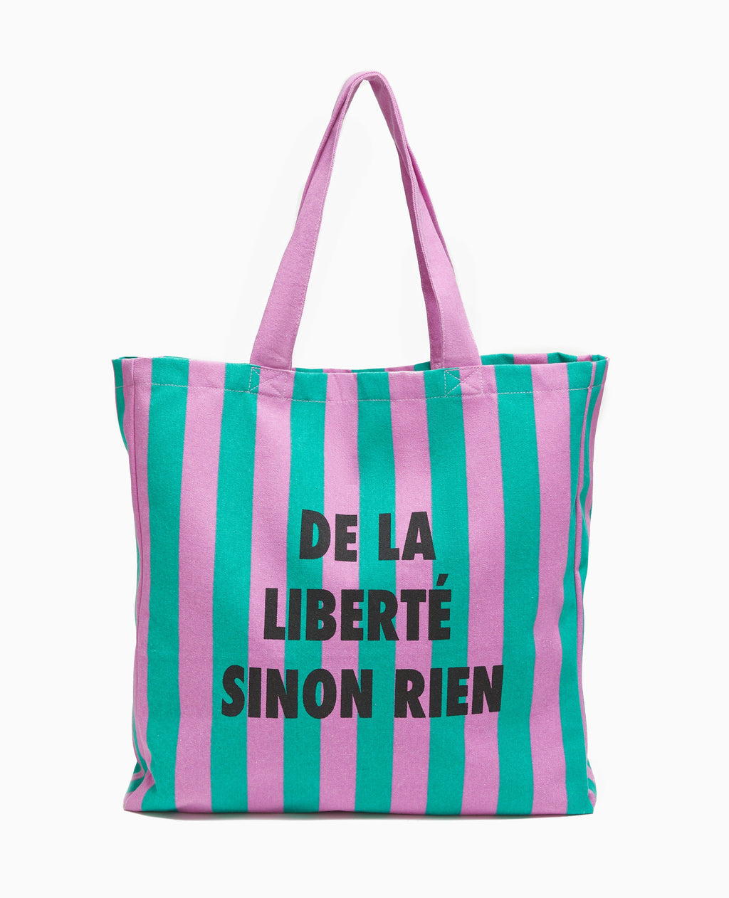 Tote bag XXL rayé
