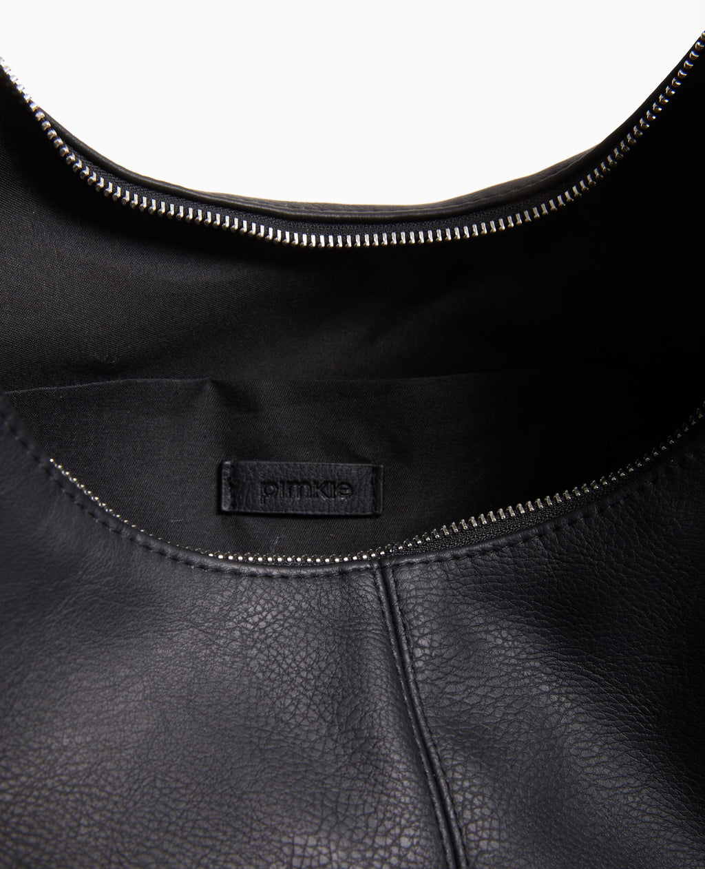 Grand sac porté épaule effet grainé