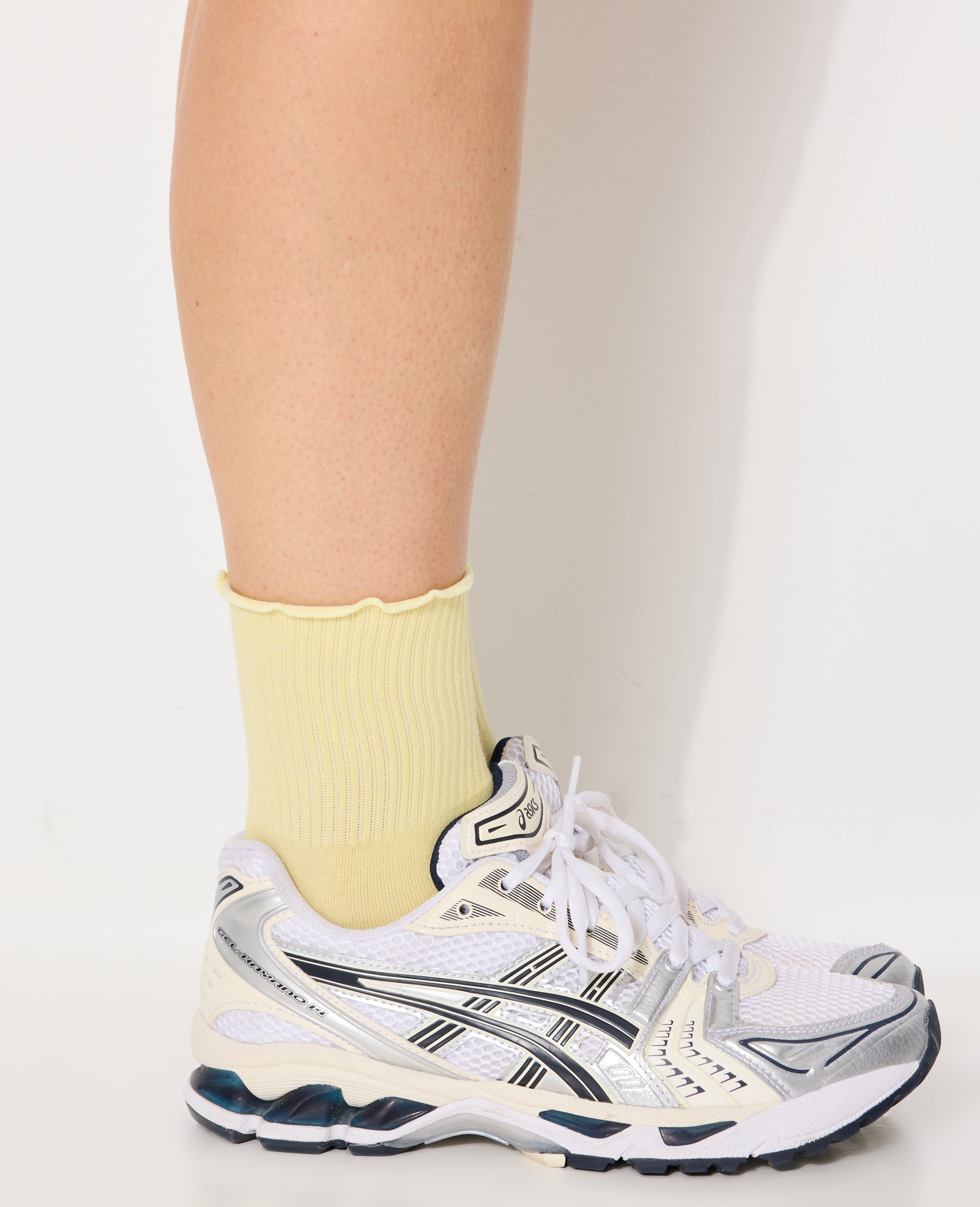 Lot de 2 paires de chaussettes avec finitions ondulées