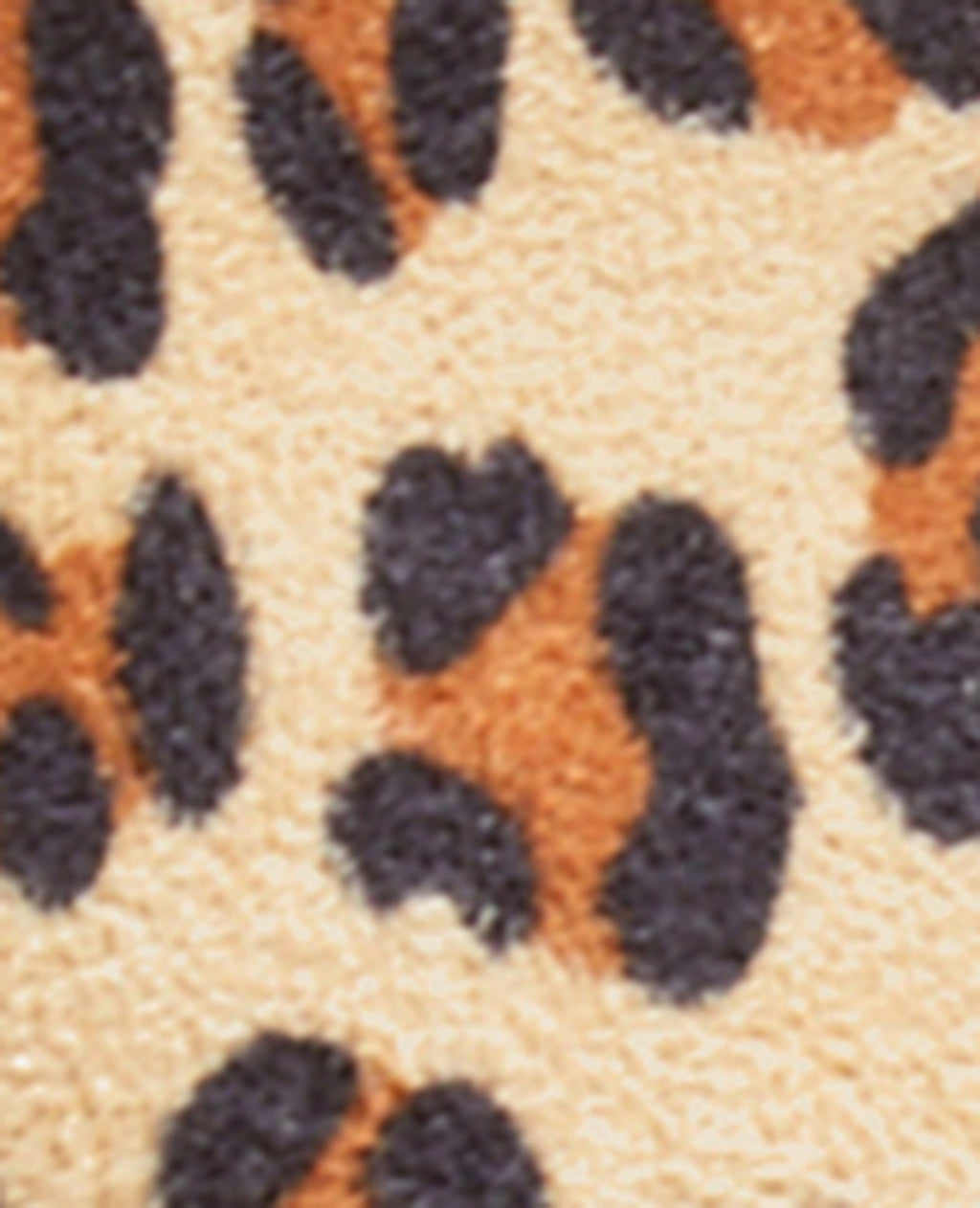 Ballerines motif léopard avec 3 brides