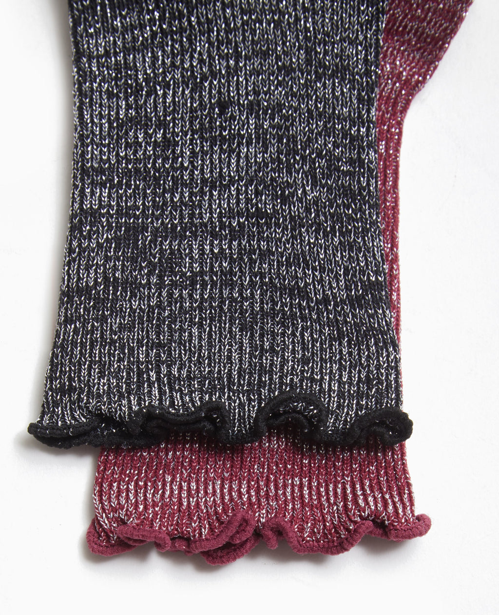 Lot de 2 paires de chaussettes avec lurex