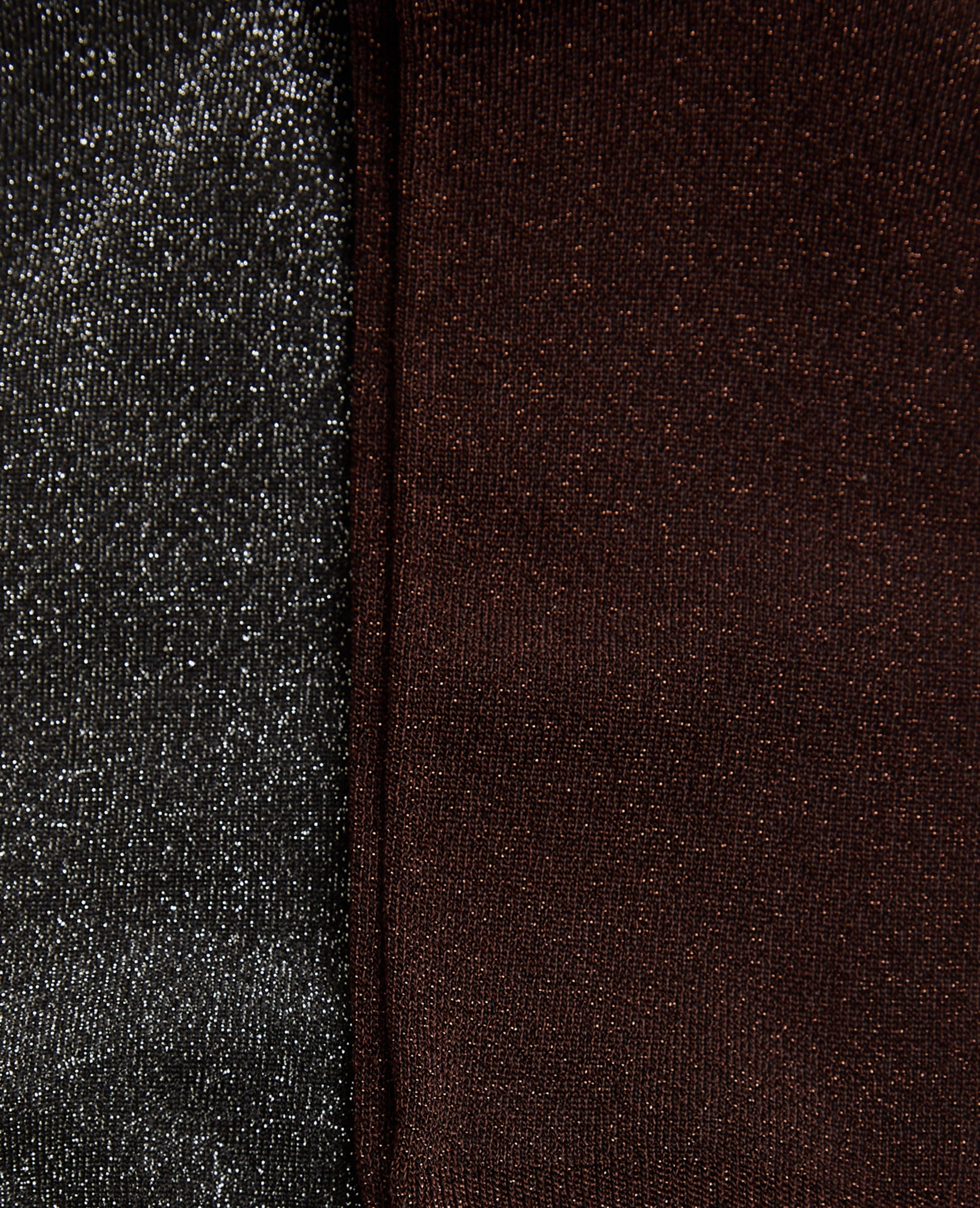 Lot de 2 paires de chaussettes avec lurex
