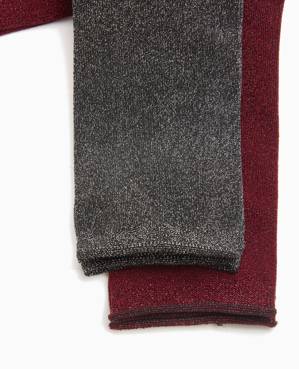 Lot de 2 paires de chaussettes avec lurex