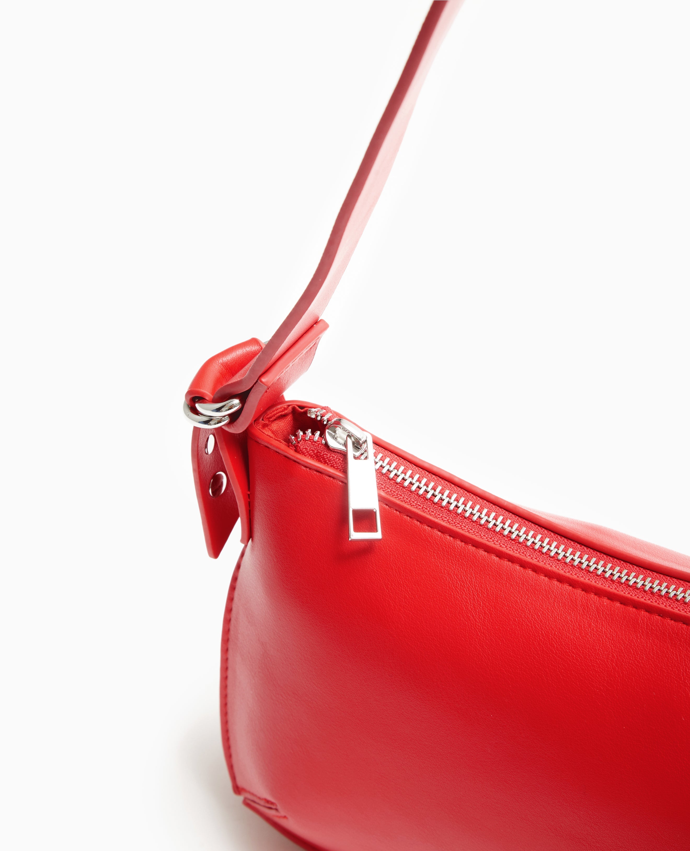 Sac porté épaule effet double poche