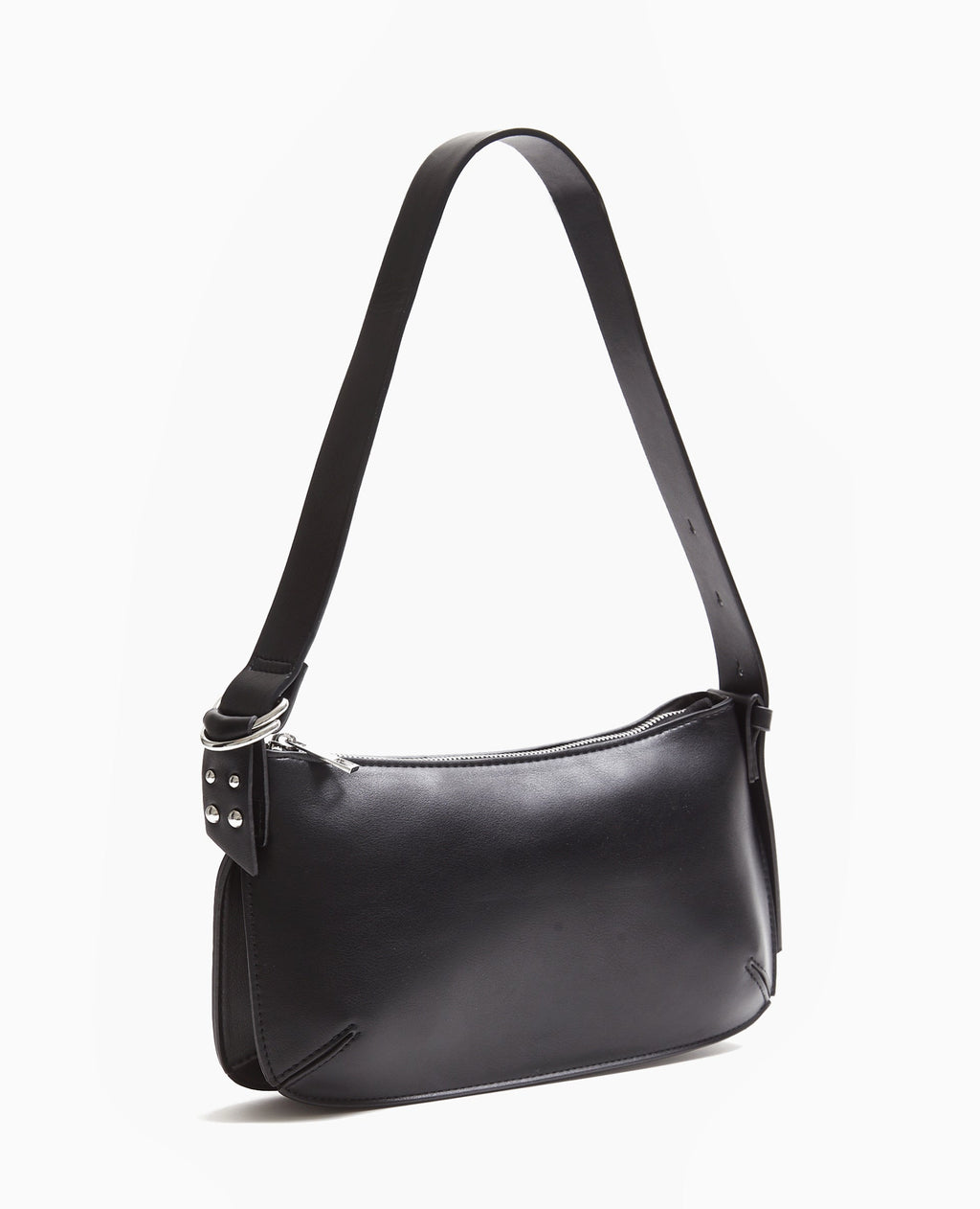 Sac porté épaule effet double poche
