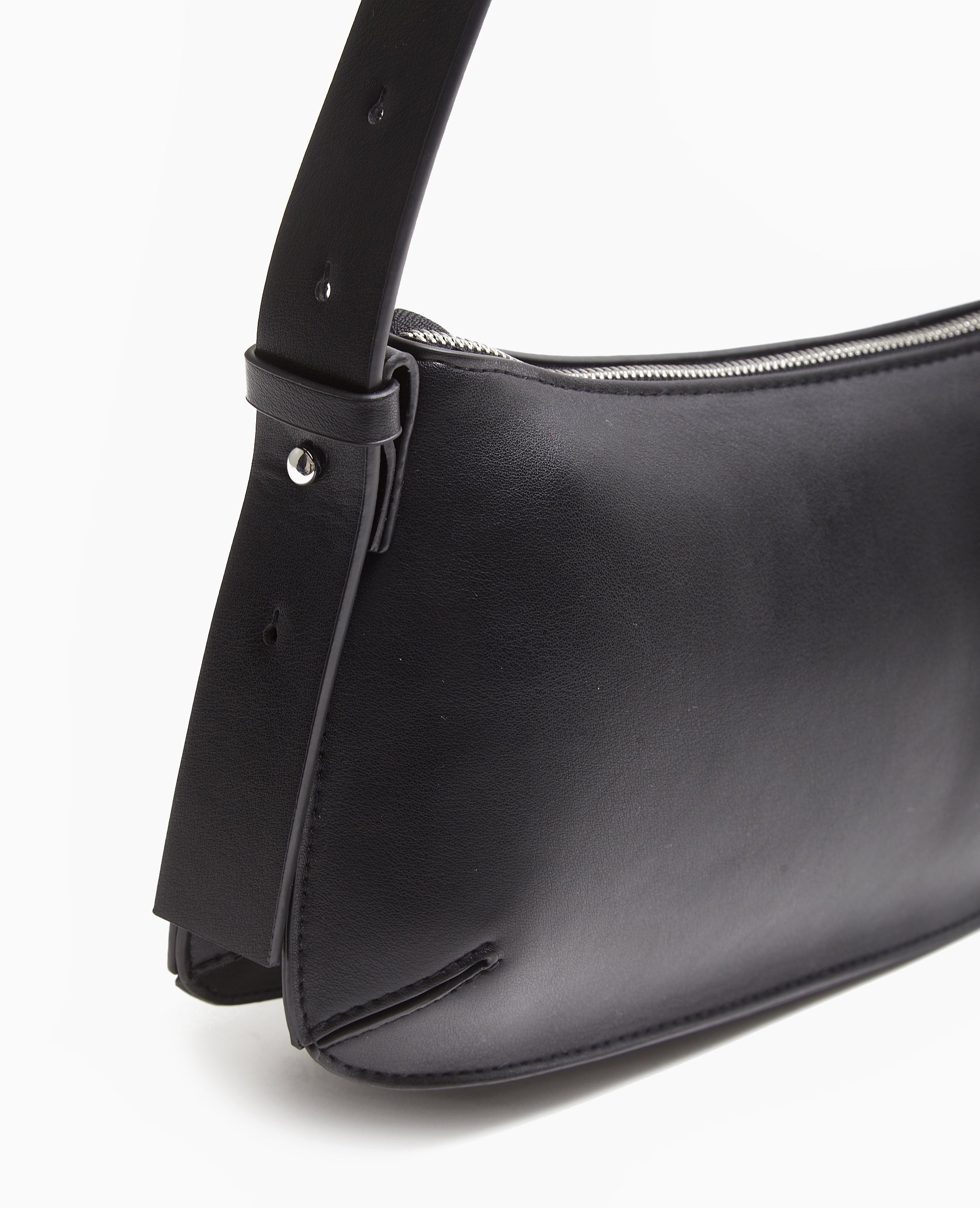 Sac porté épaule effet double poche