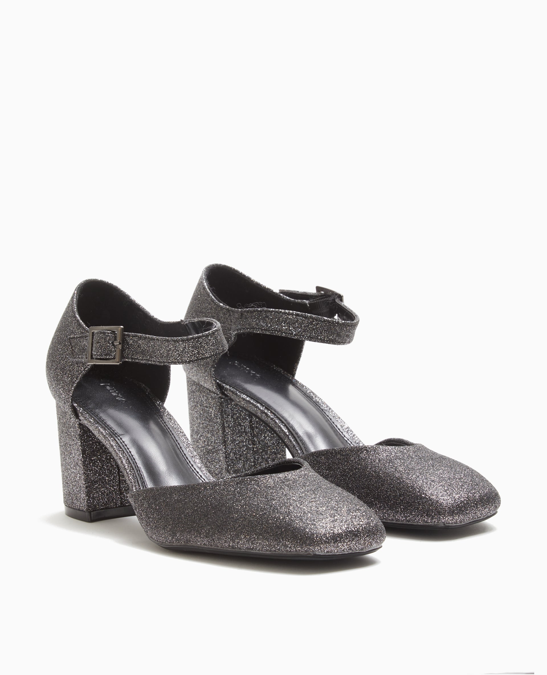 Babies à talons avec paillettes