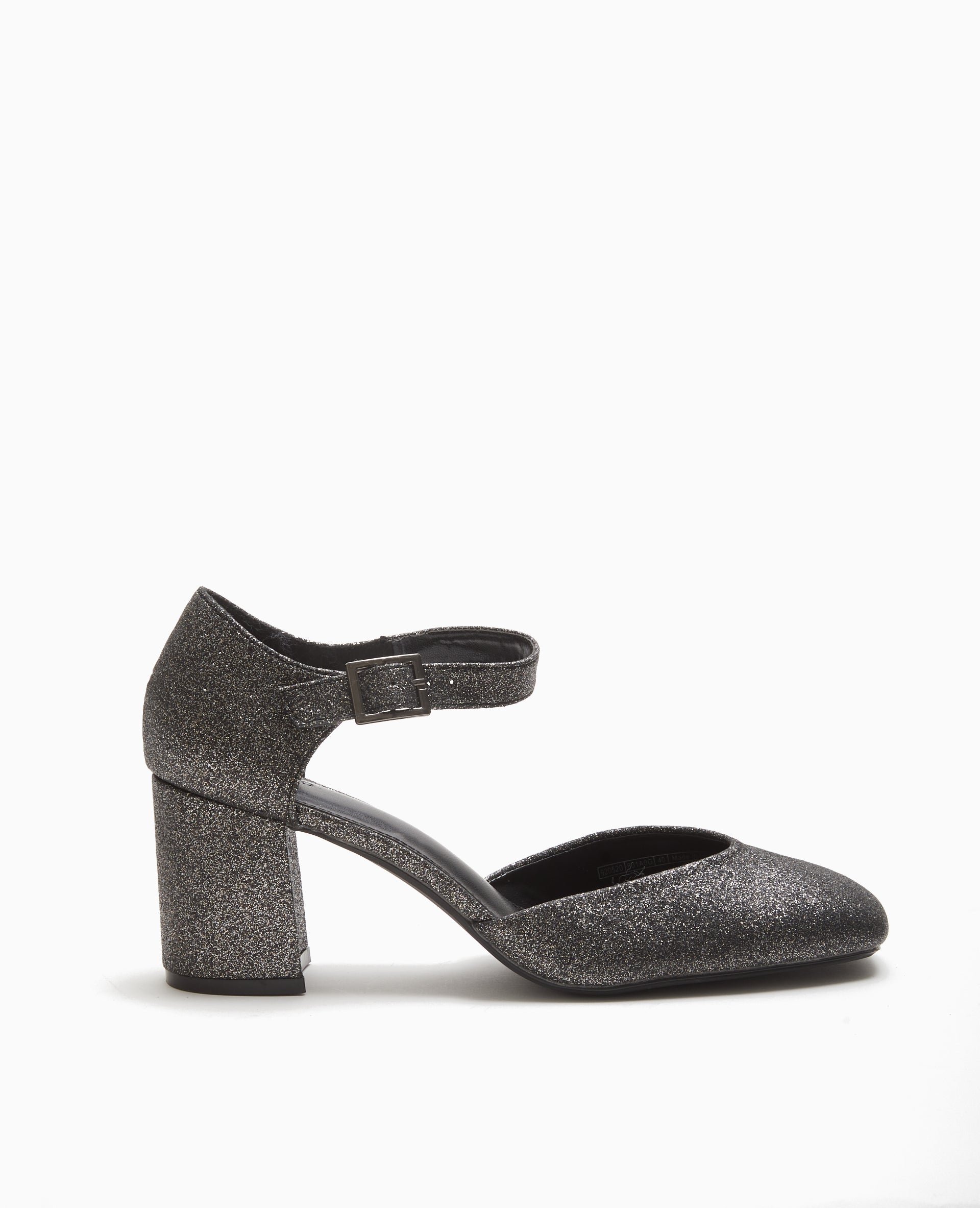 Babies à talons avec paillettes
