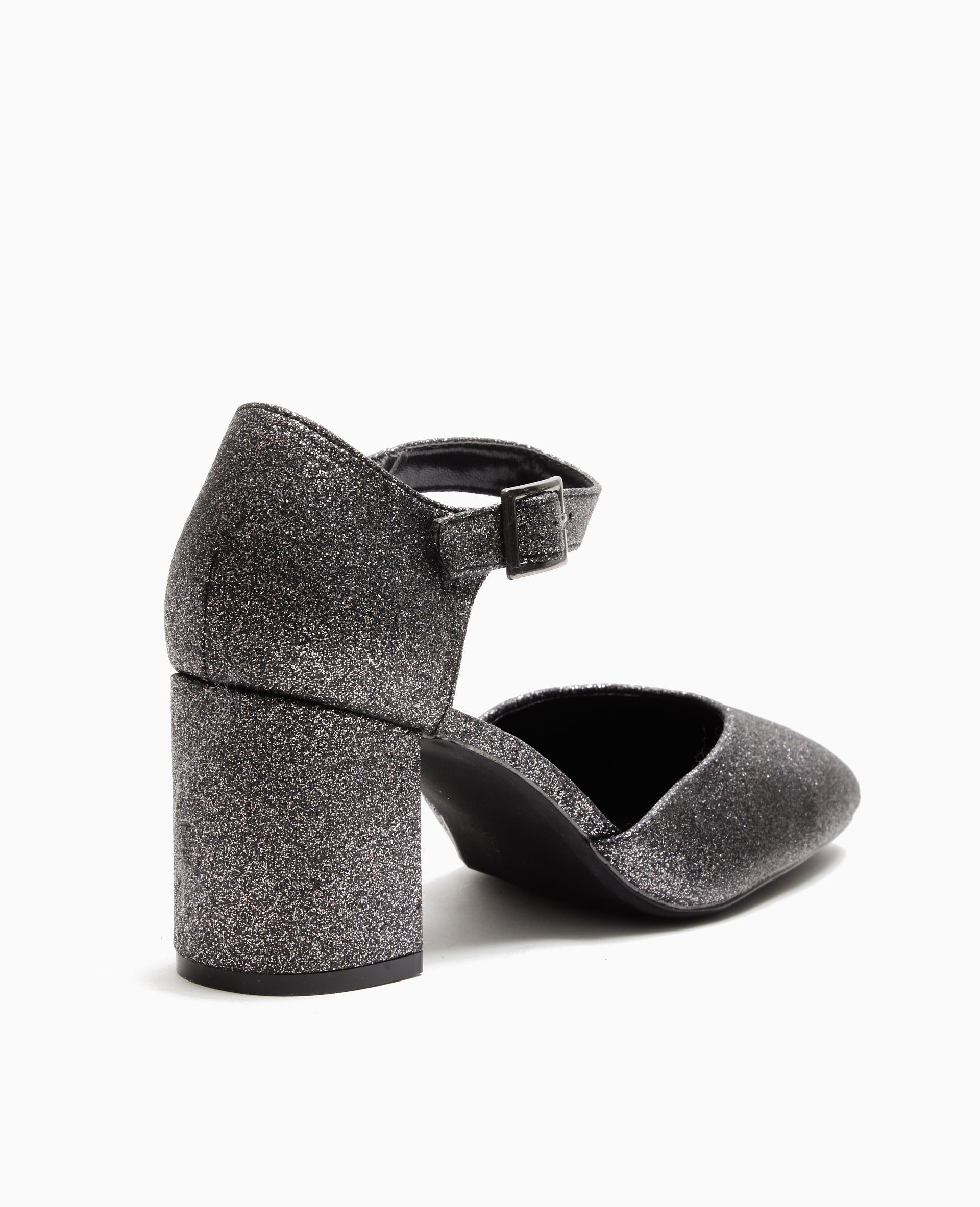 Babies à talons avec paillettes