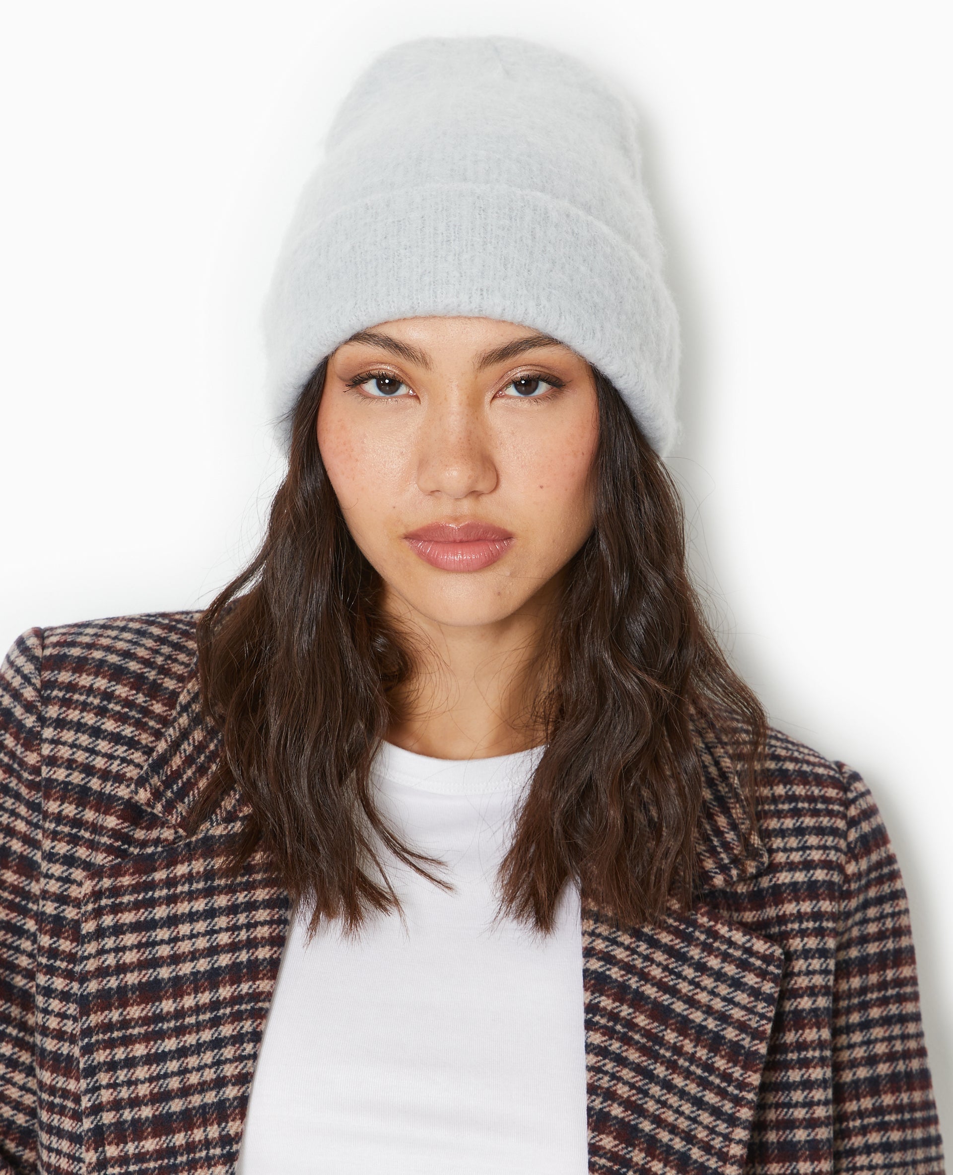 Bonnet en maille ultra douce