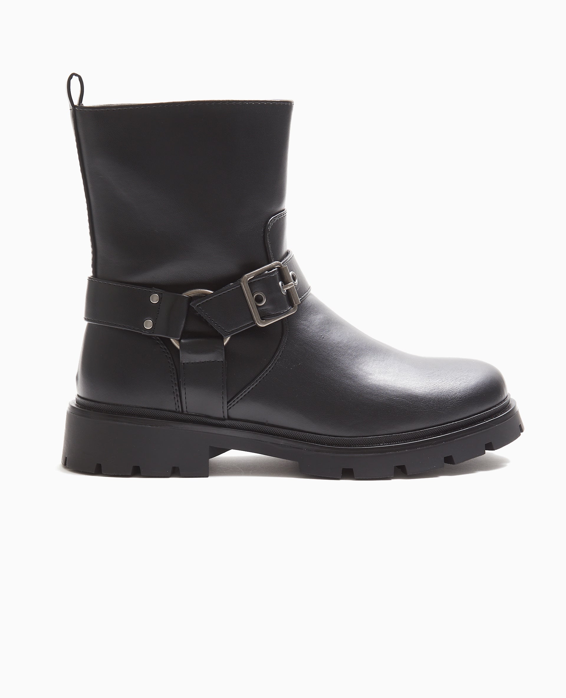 Boots motardes avec brides