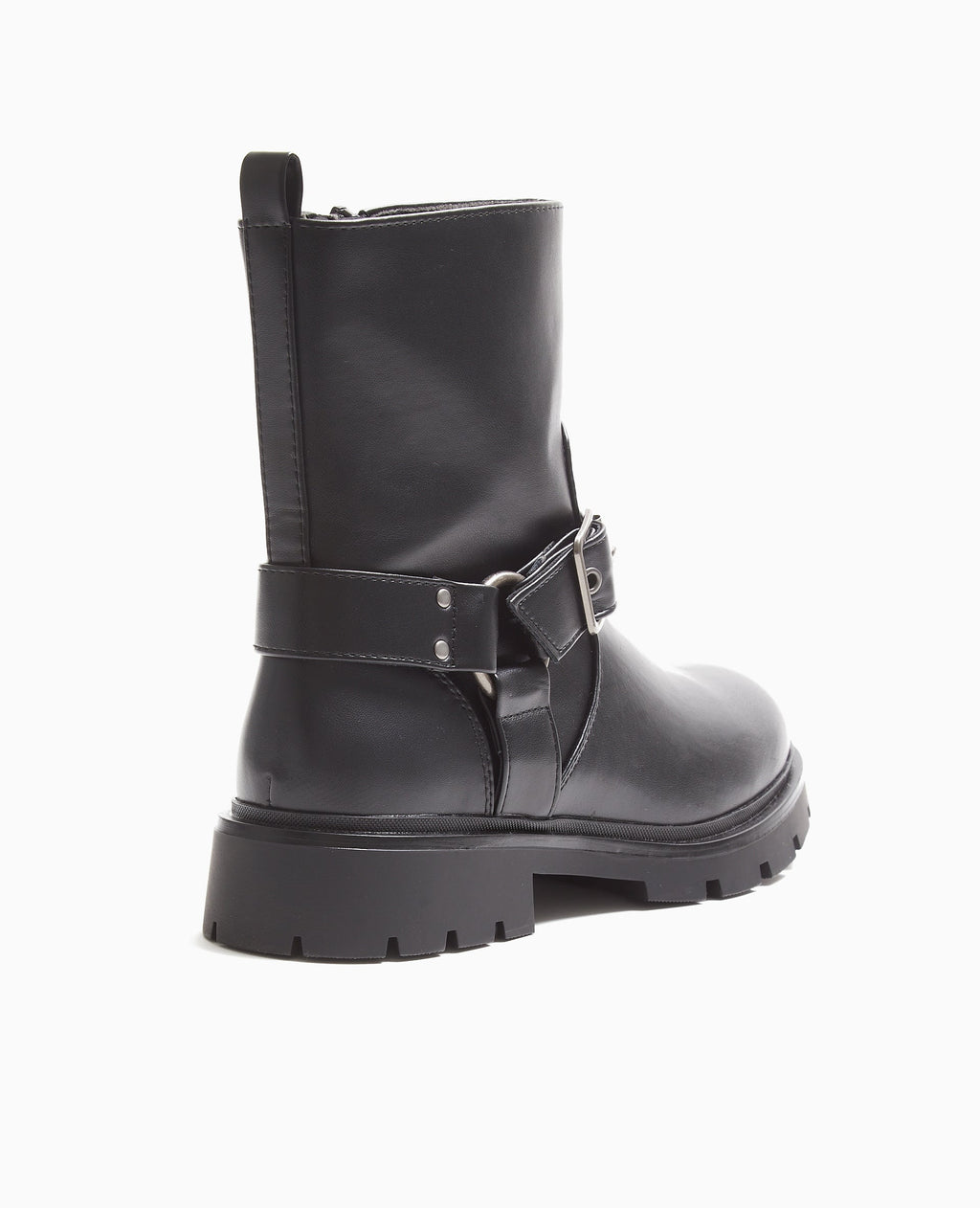 Boots motardes avec brides
