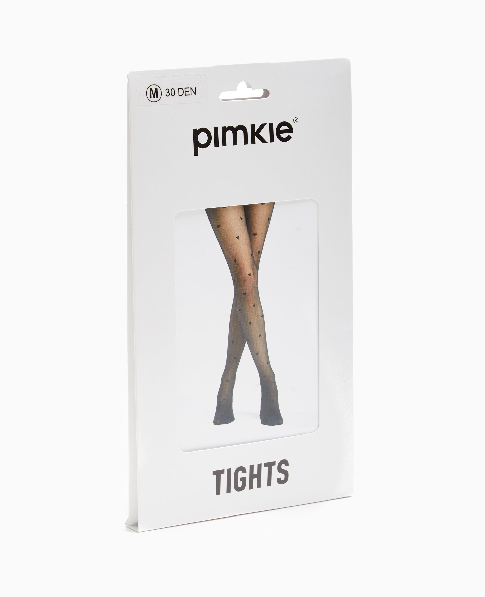 Collants avec petits cœurs