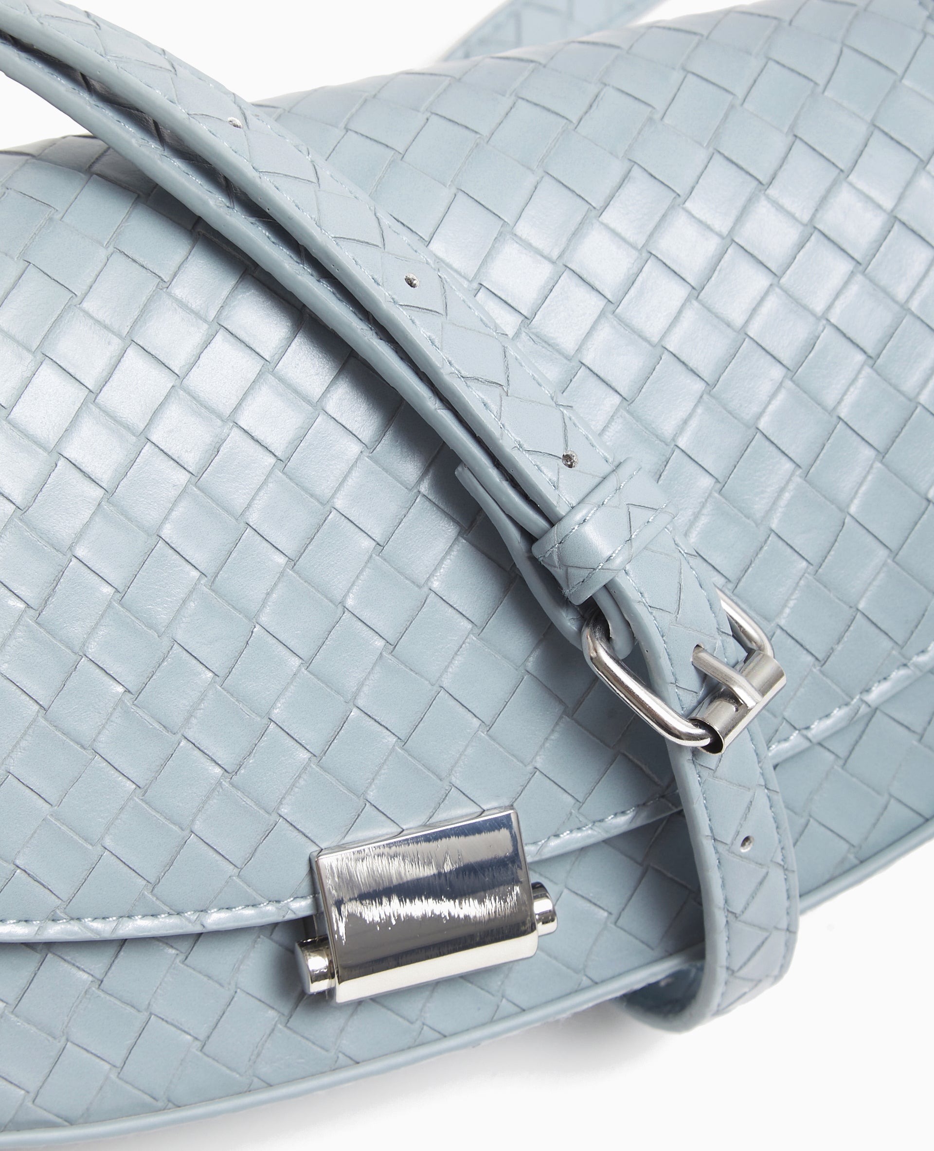 Sac boxy effet tressé