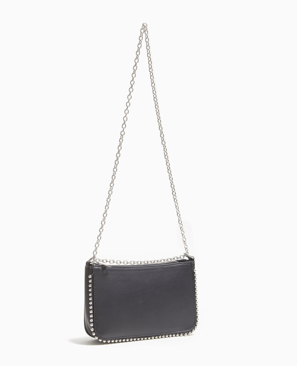 Sac pochette avec chaînette et clous