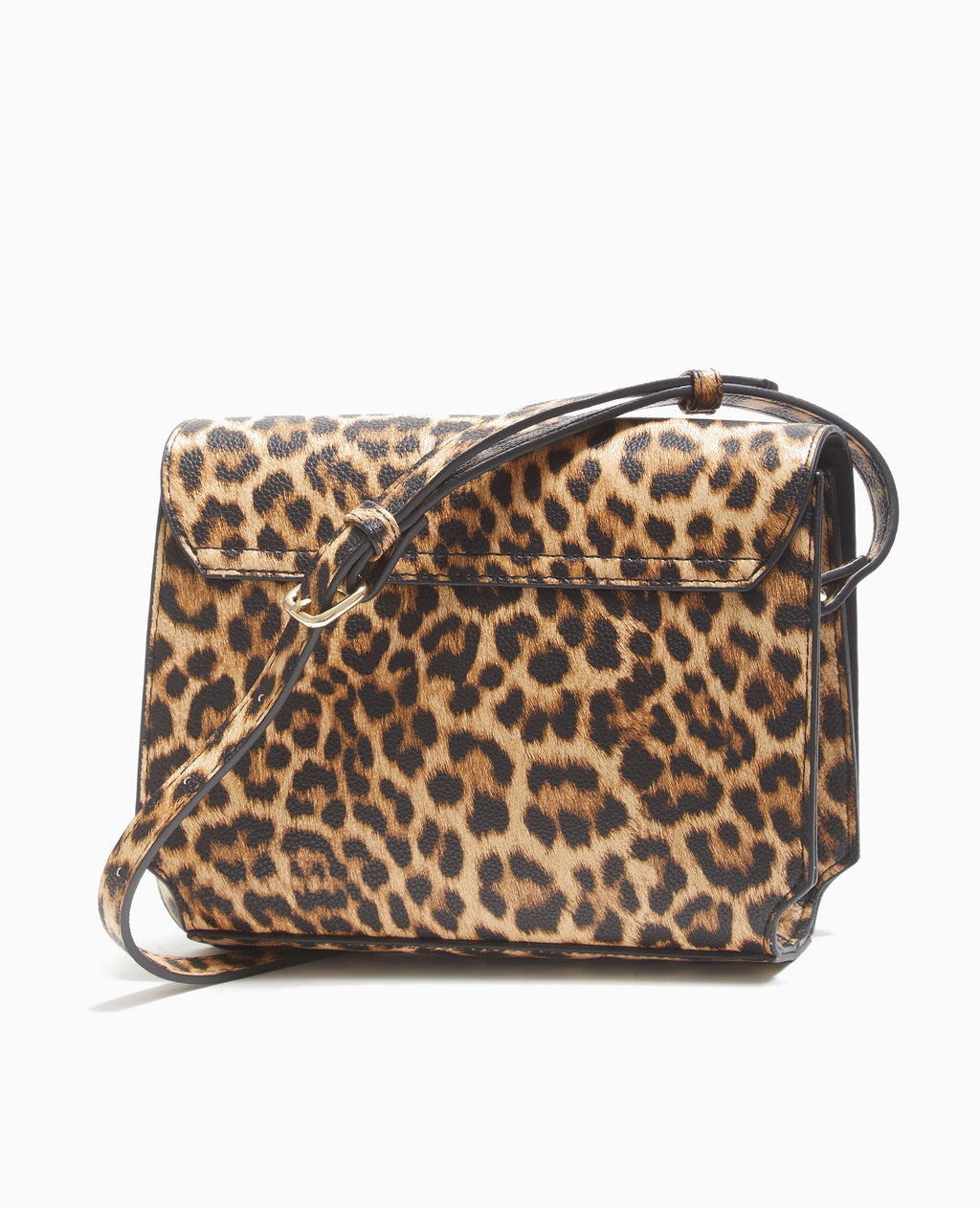 Sac boxy motif léopard