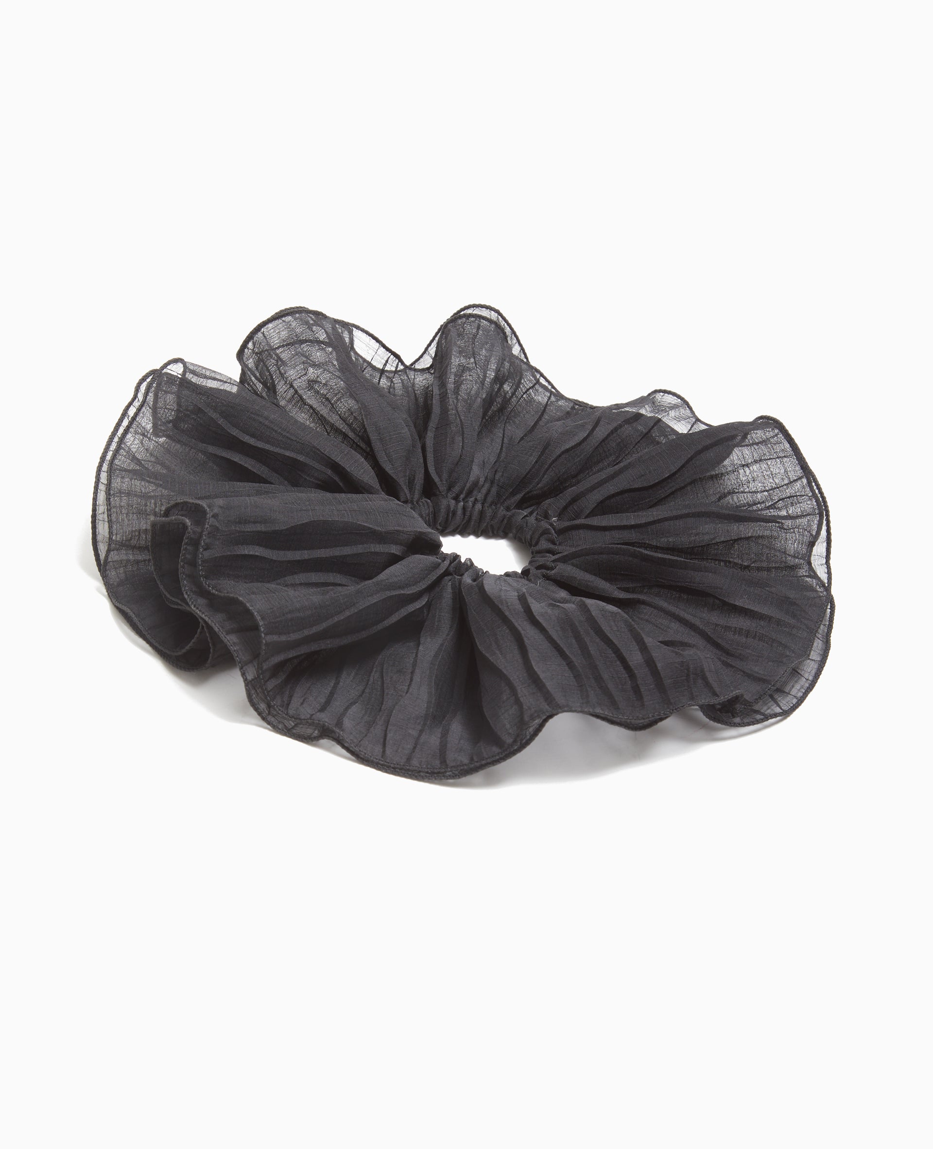 Maxi chouchou en tissu transparent
