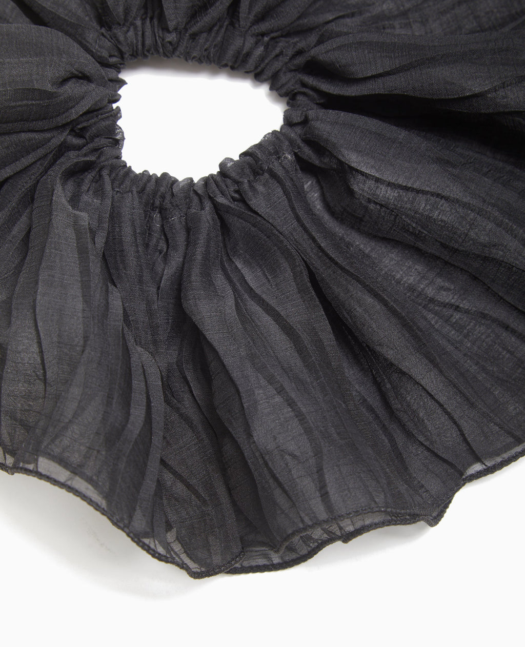 Maxi chouchou en tissu transparent