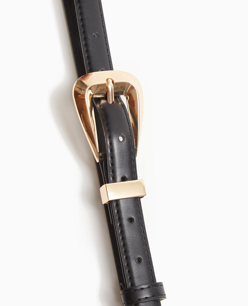 Ceinture fine en simili cuir